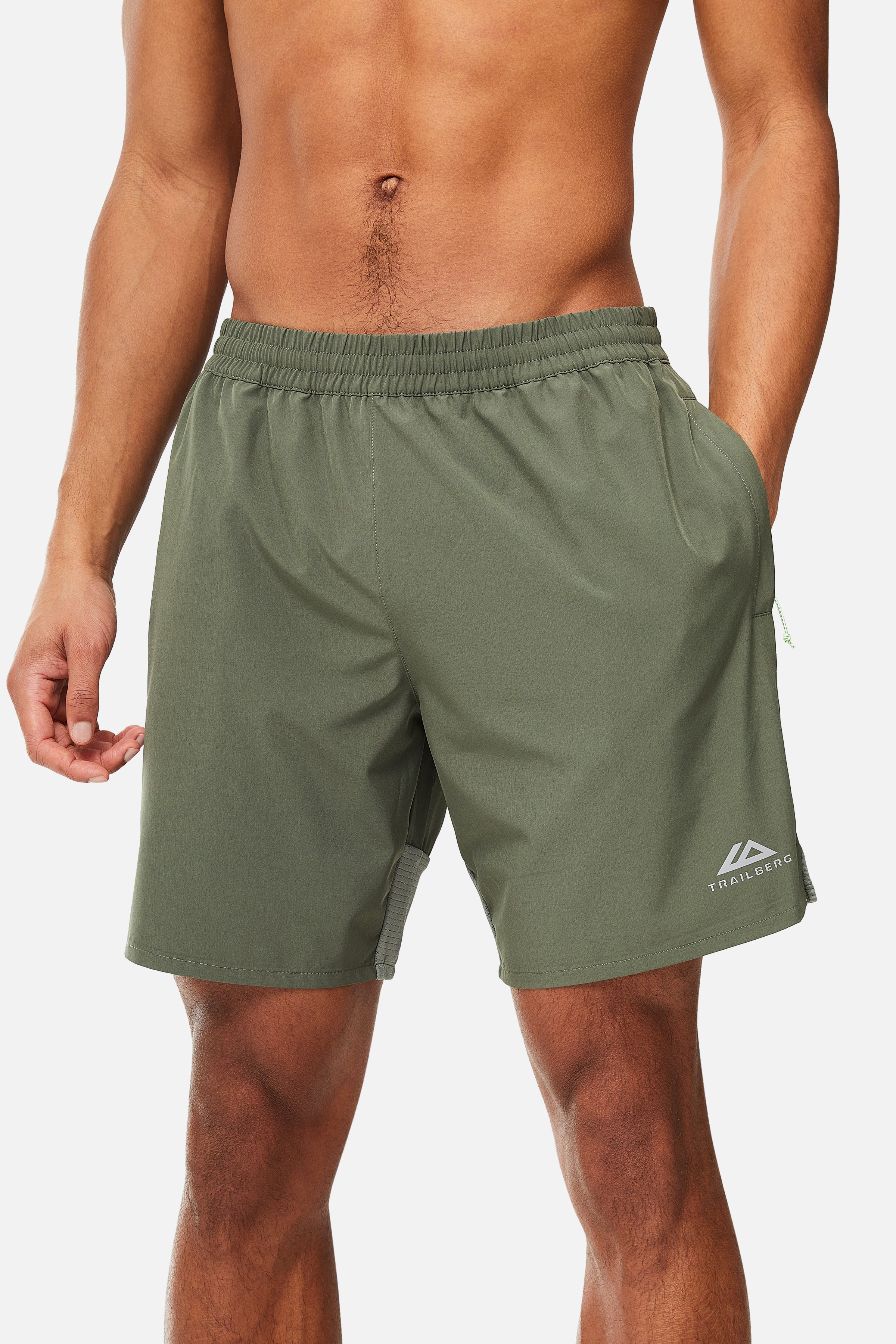 Rapid Dash Short - Dark Fern/Pine Dust