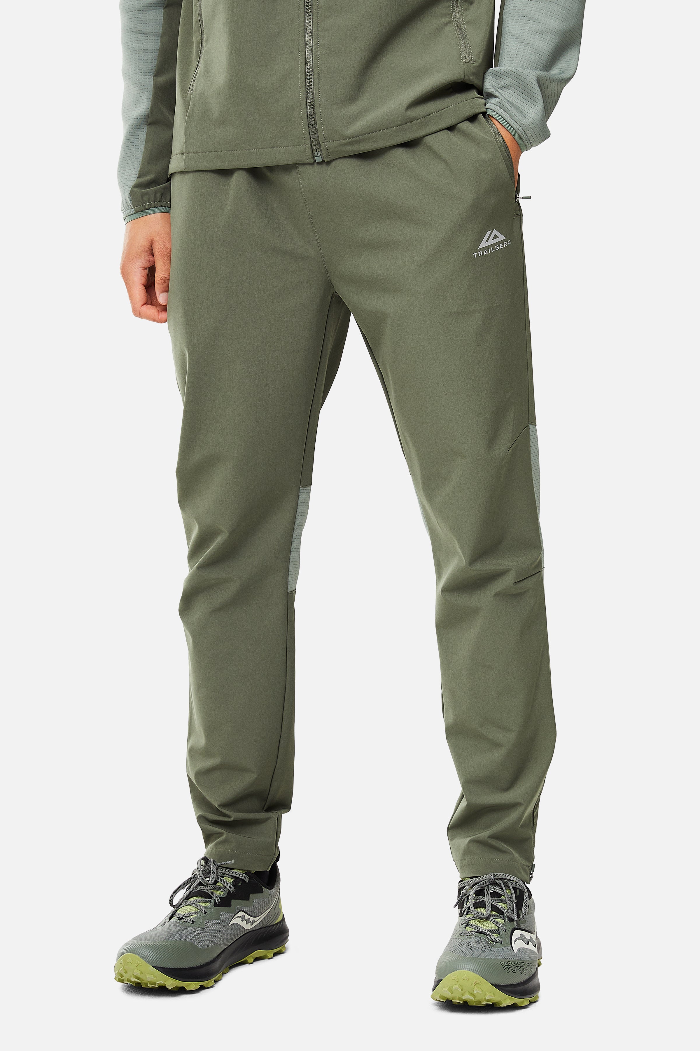 Rapid Dash Tracksuit- Dark Fern/Pine Dust