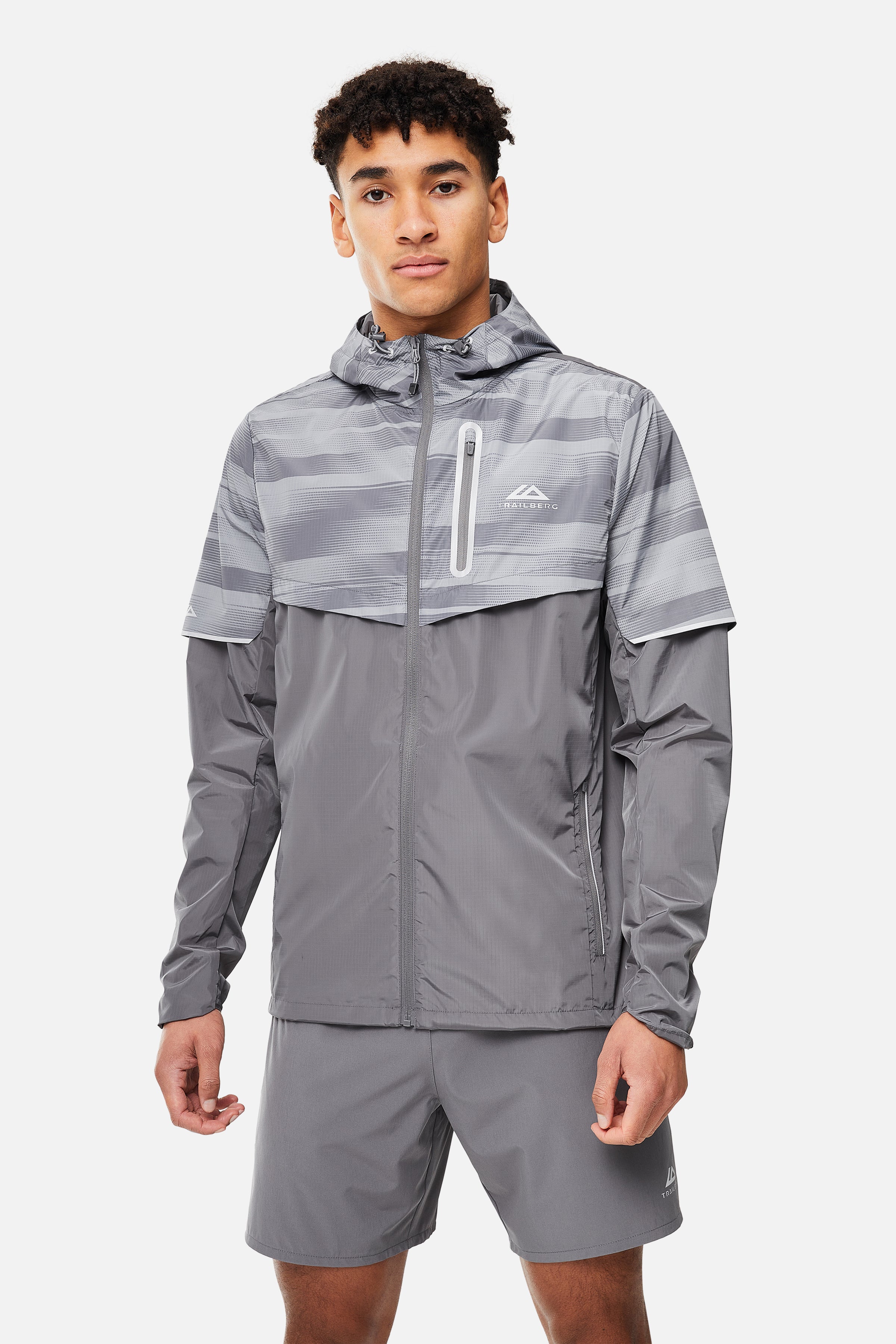 Dimension 2.0 Windbreaker - Smoke Grey/Moon Grey