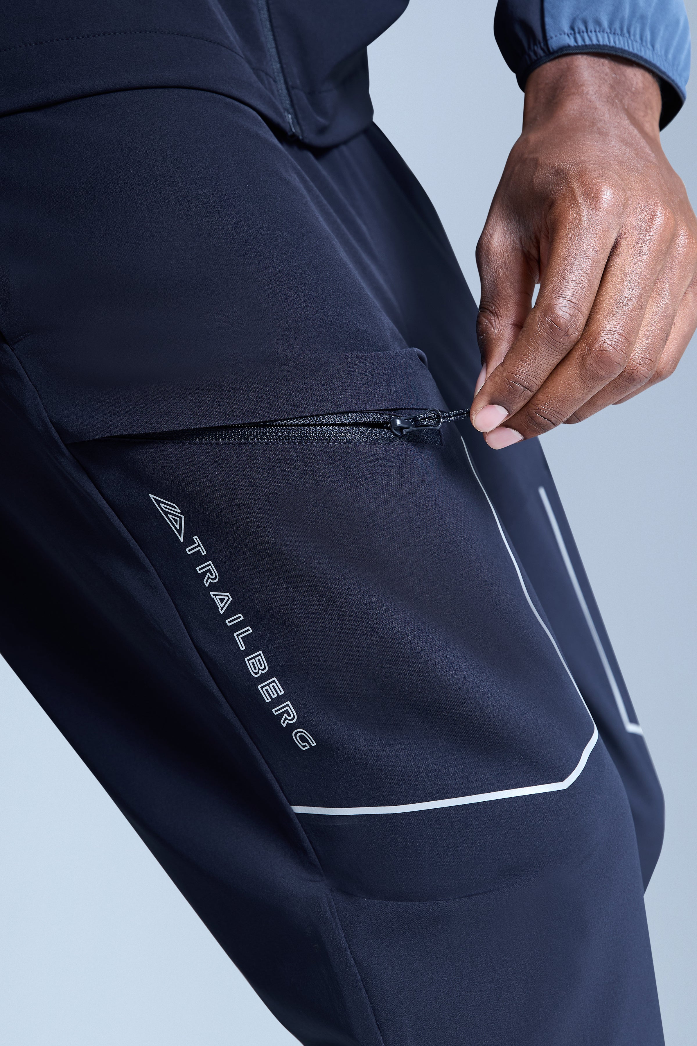 Zion Pant  - Deep Ocean/Aqua Eclipse