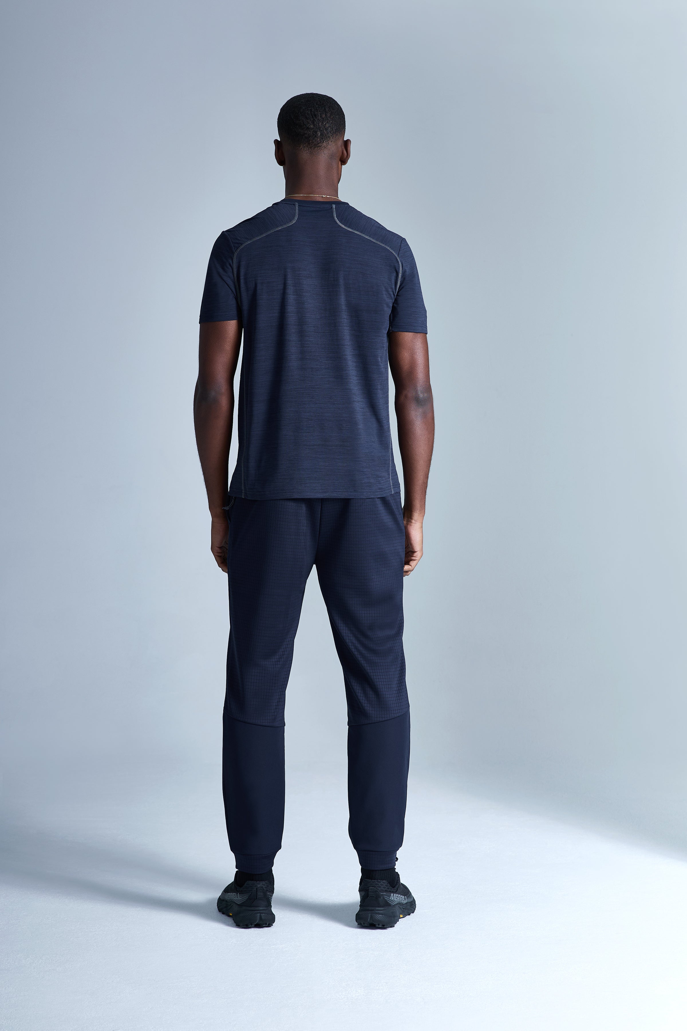 District Pocket Tee - Deep Ocean/Storm Grey