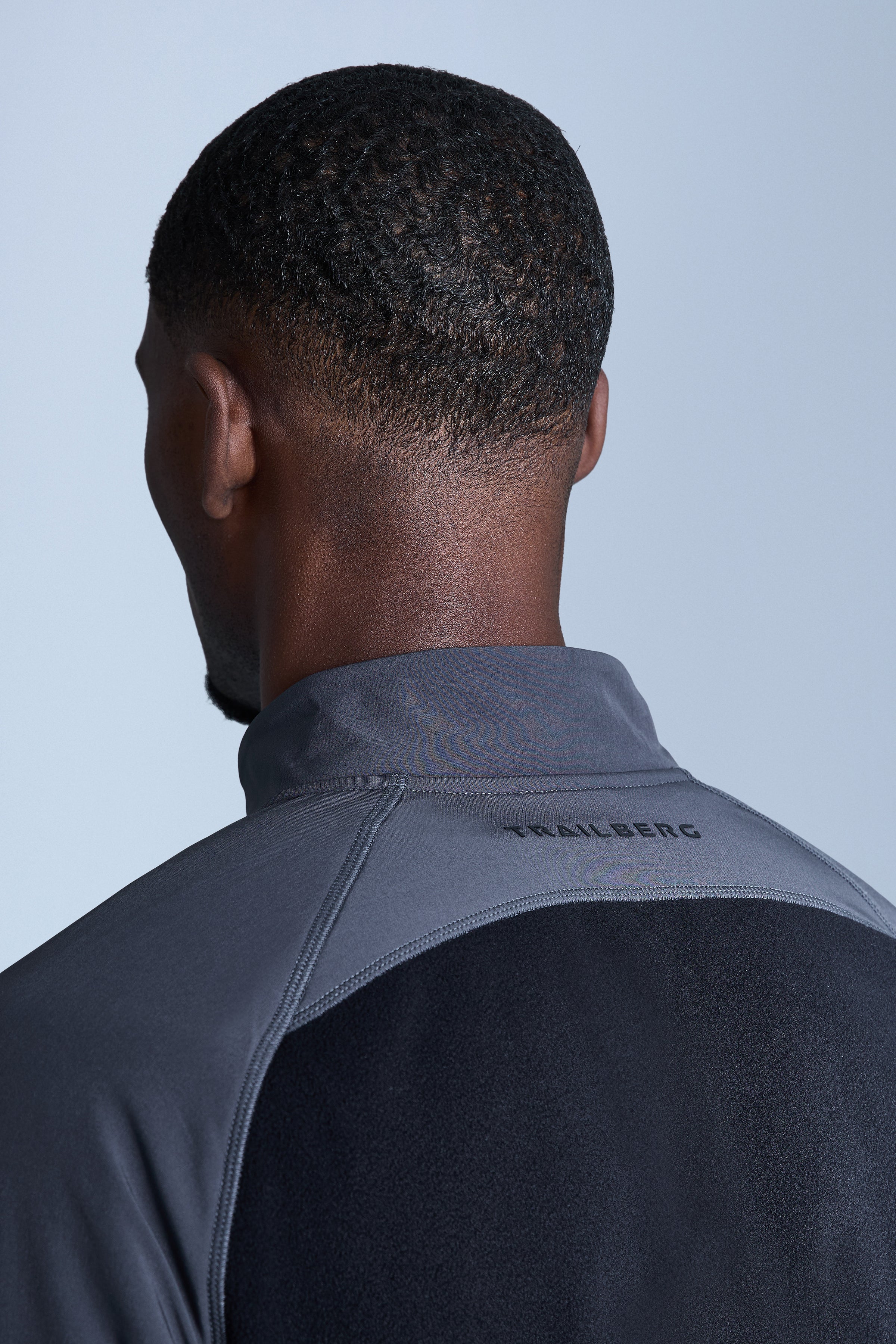 Sierra Microfleece Quarter Zip - Black/Asphalt