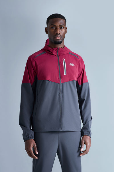 AW25 Cloud Hood - Crimson Velvet/Volcano Grey