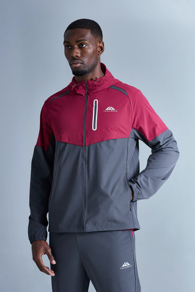 AW25 Cloud Hood - Crimson Velvet/Volcano Grey