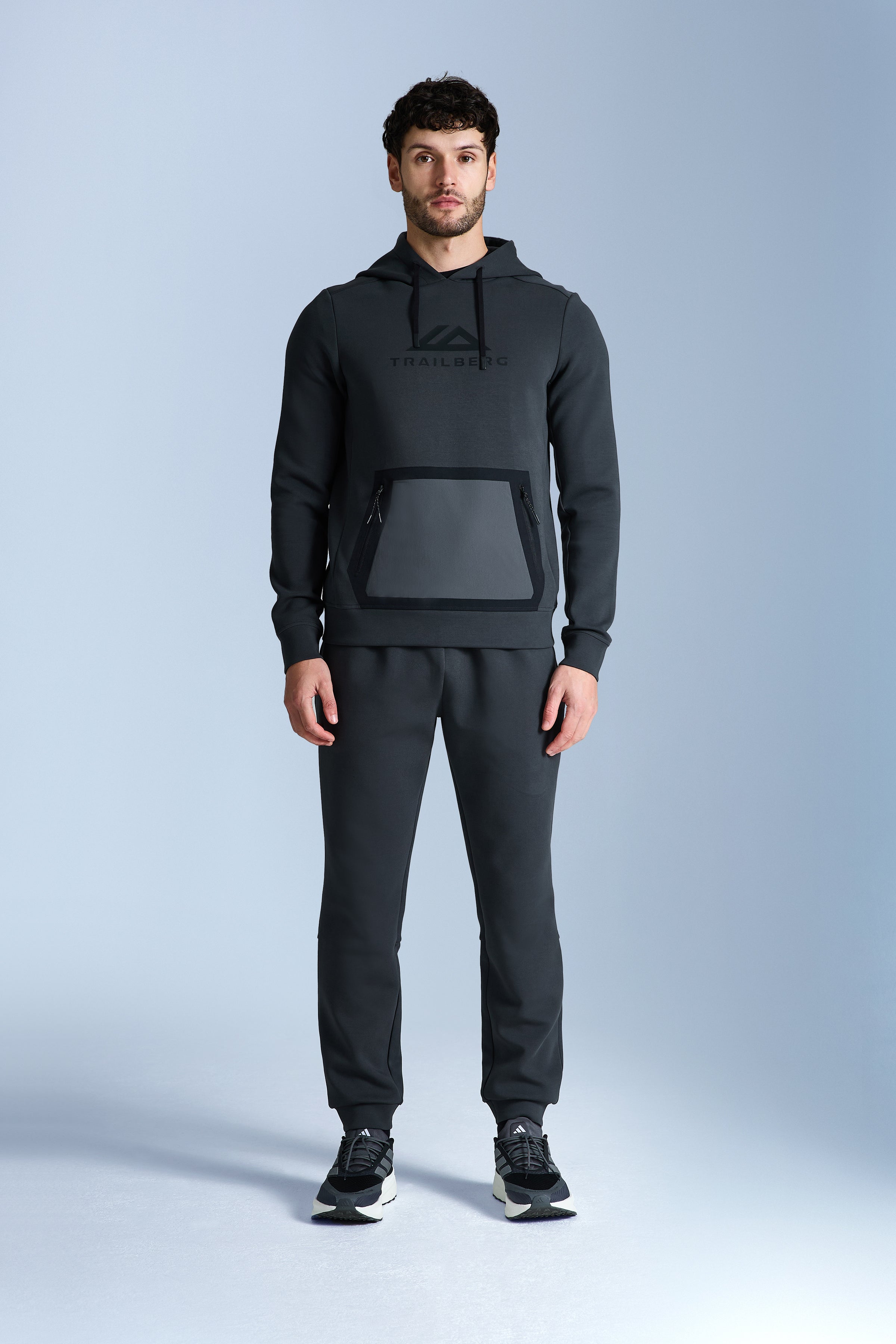 MARK&LONA Flexer Energy Tech Pants ジャージ Energy Fleece Pant - Volcano Grey