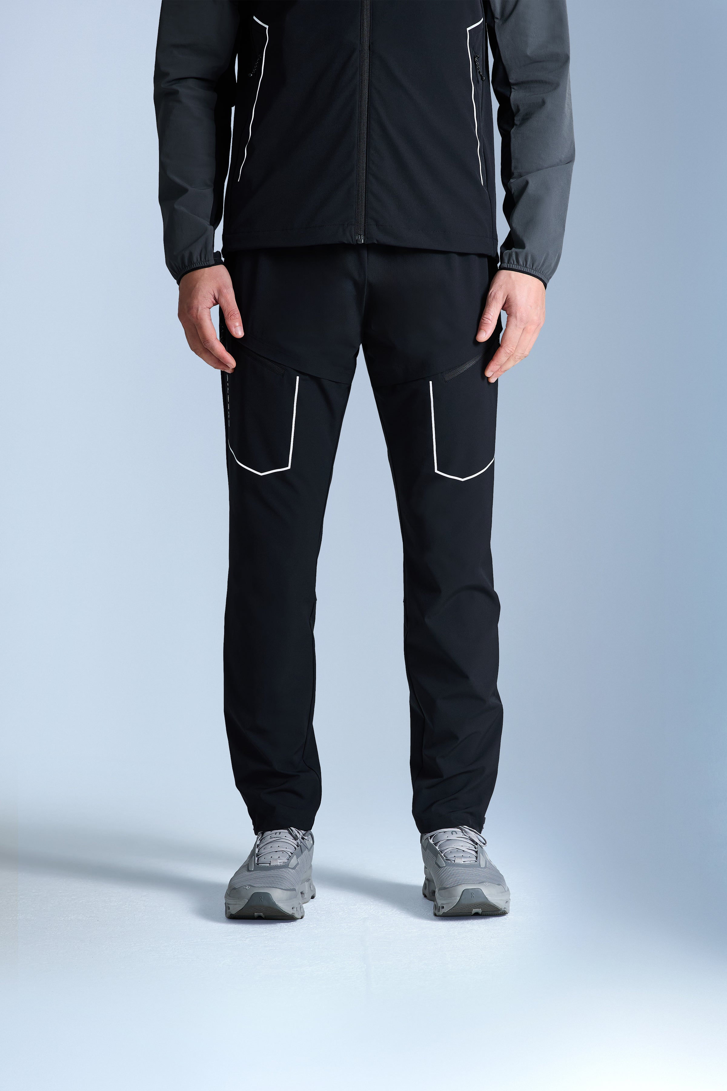 Zion Pant - Black/Volcano Grey