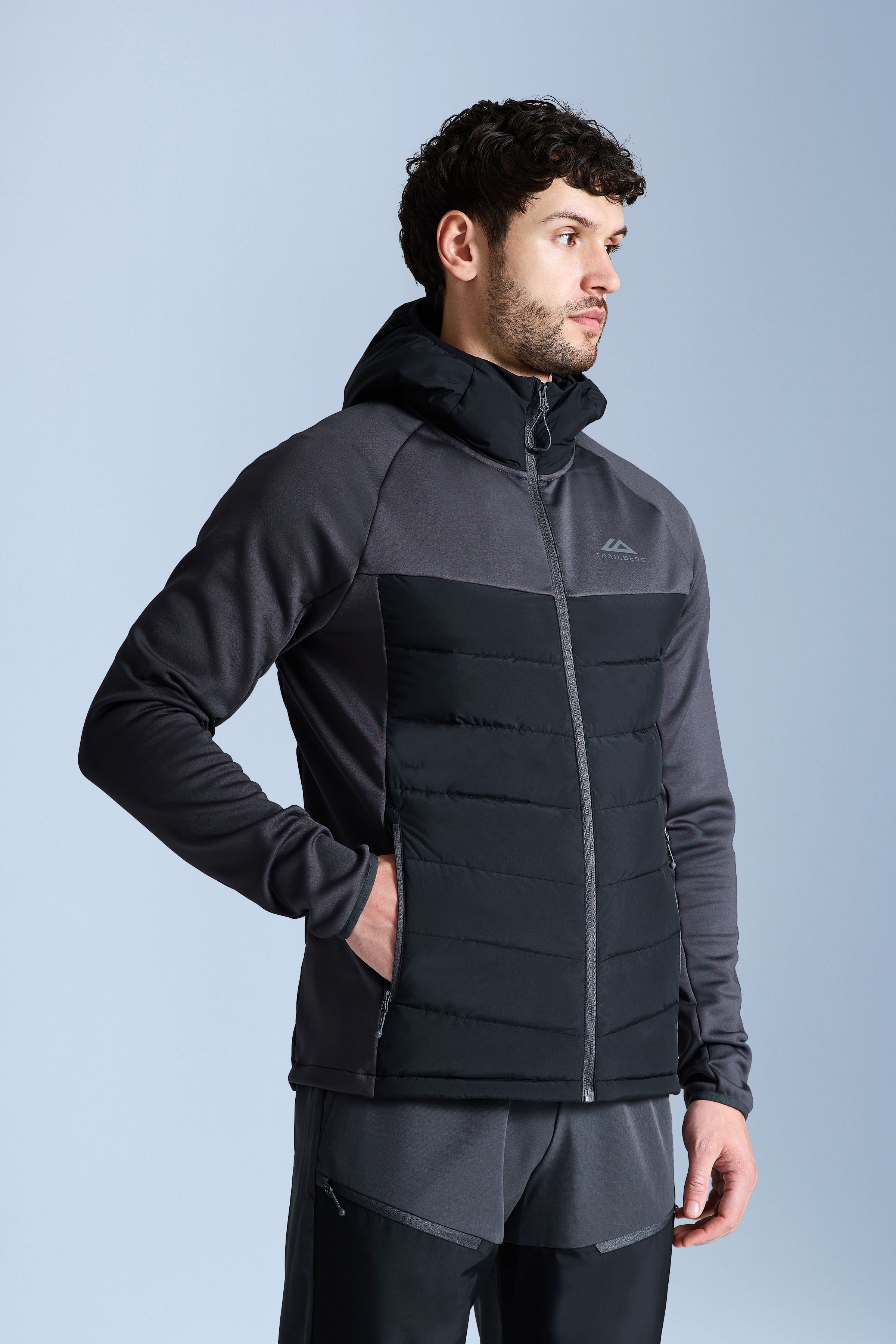 Rhine 3.0 Winterised Tracksuit - Volcano Grey/Black