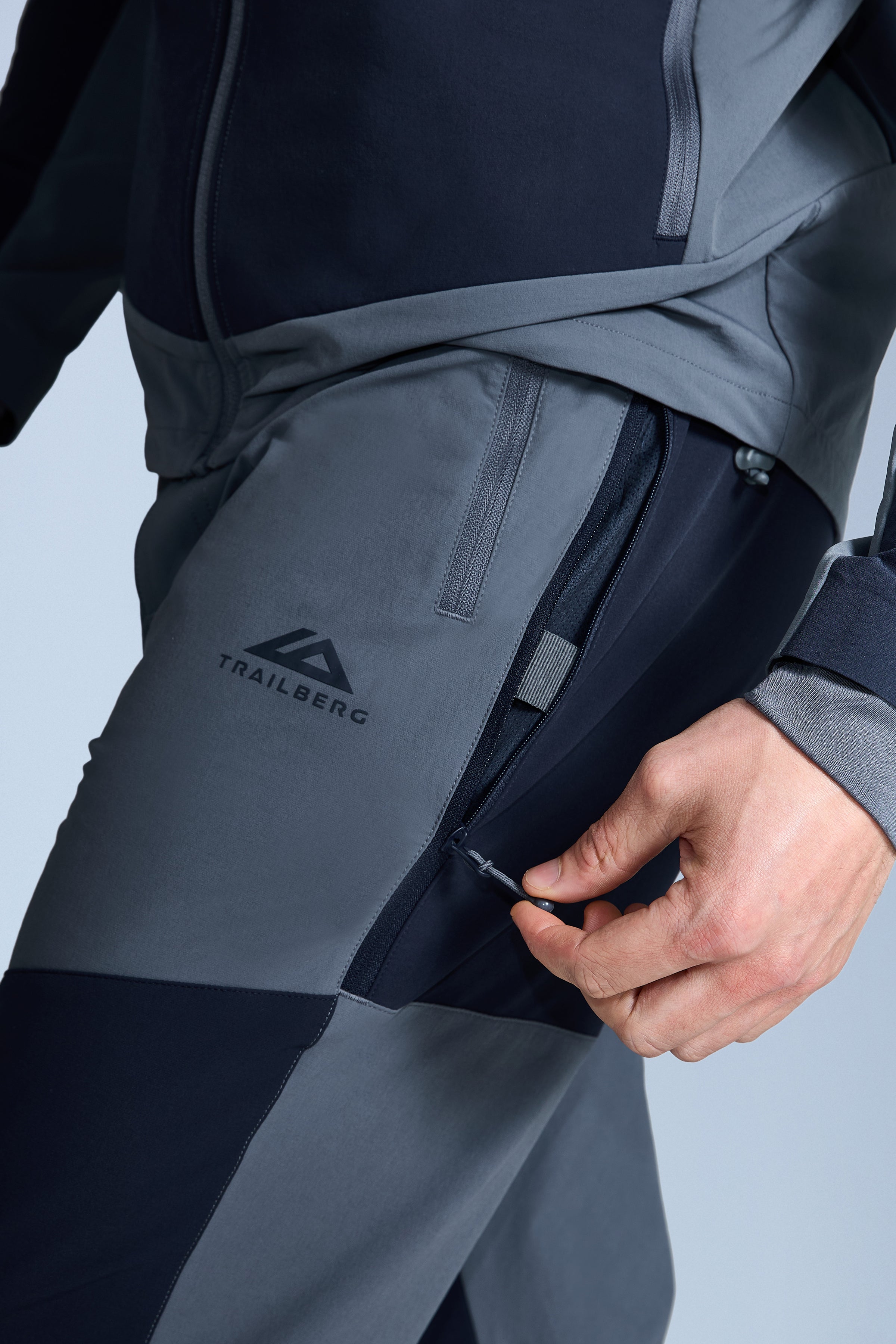 Region Outdoor Tracksuit - Deep Ocean/Storm Grey