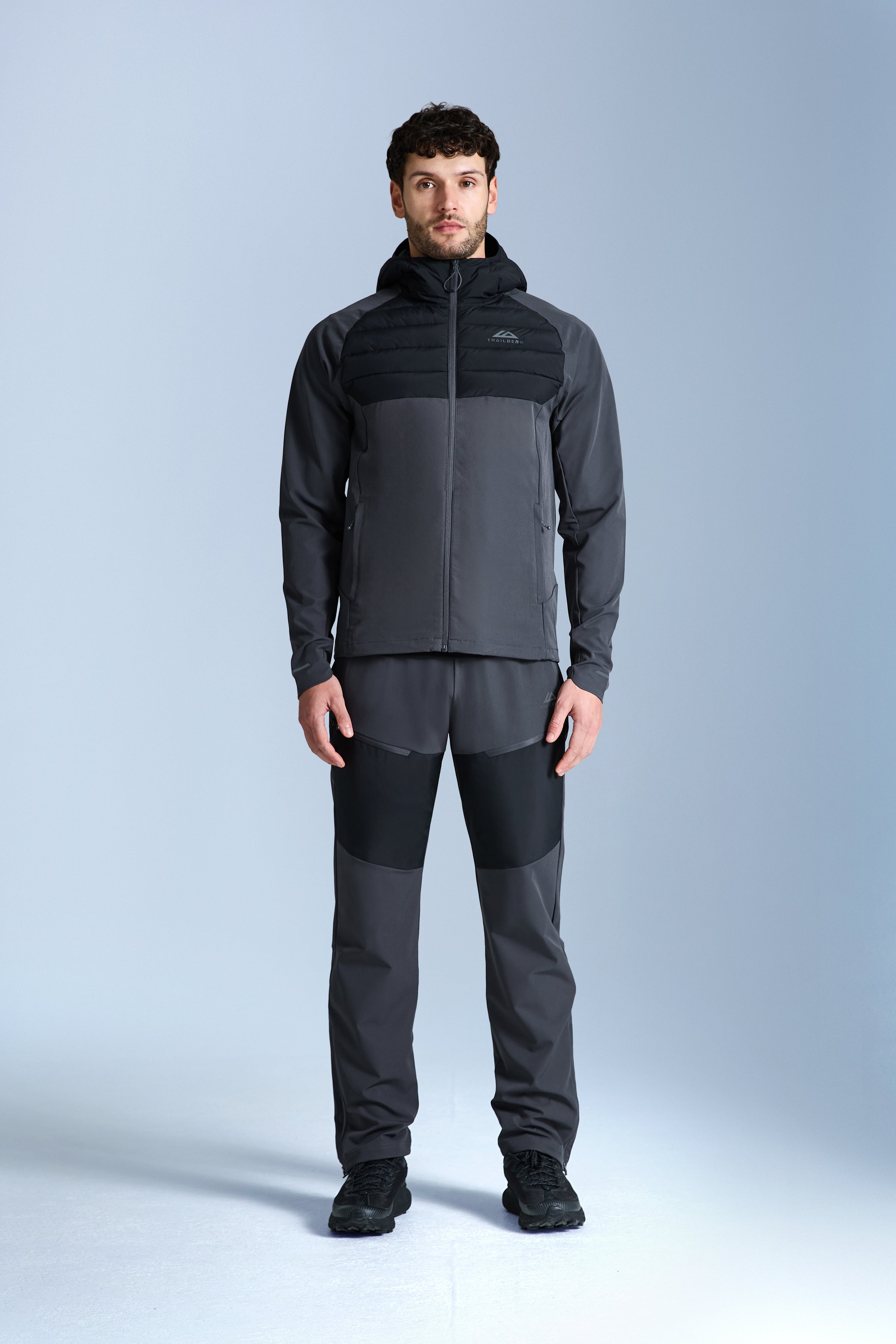 Rhine 2.0 Hybrid Jacket - Volcano Grey/Black