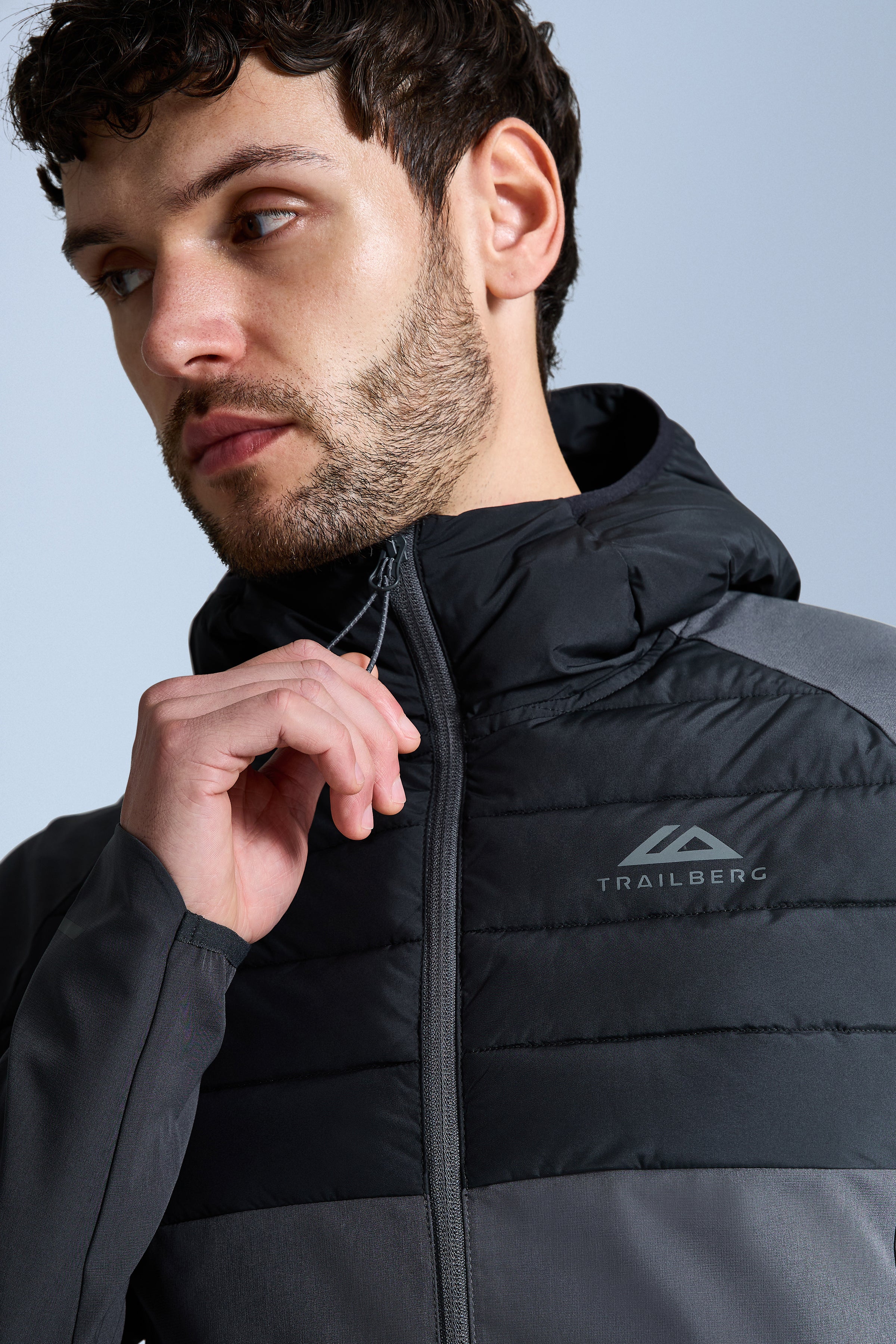Rhine 2.0 Hybrid Jacket - Volcano Grey/Black
