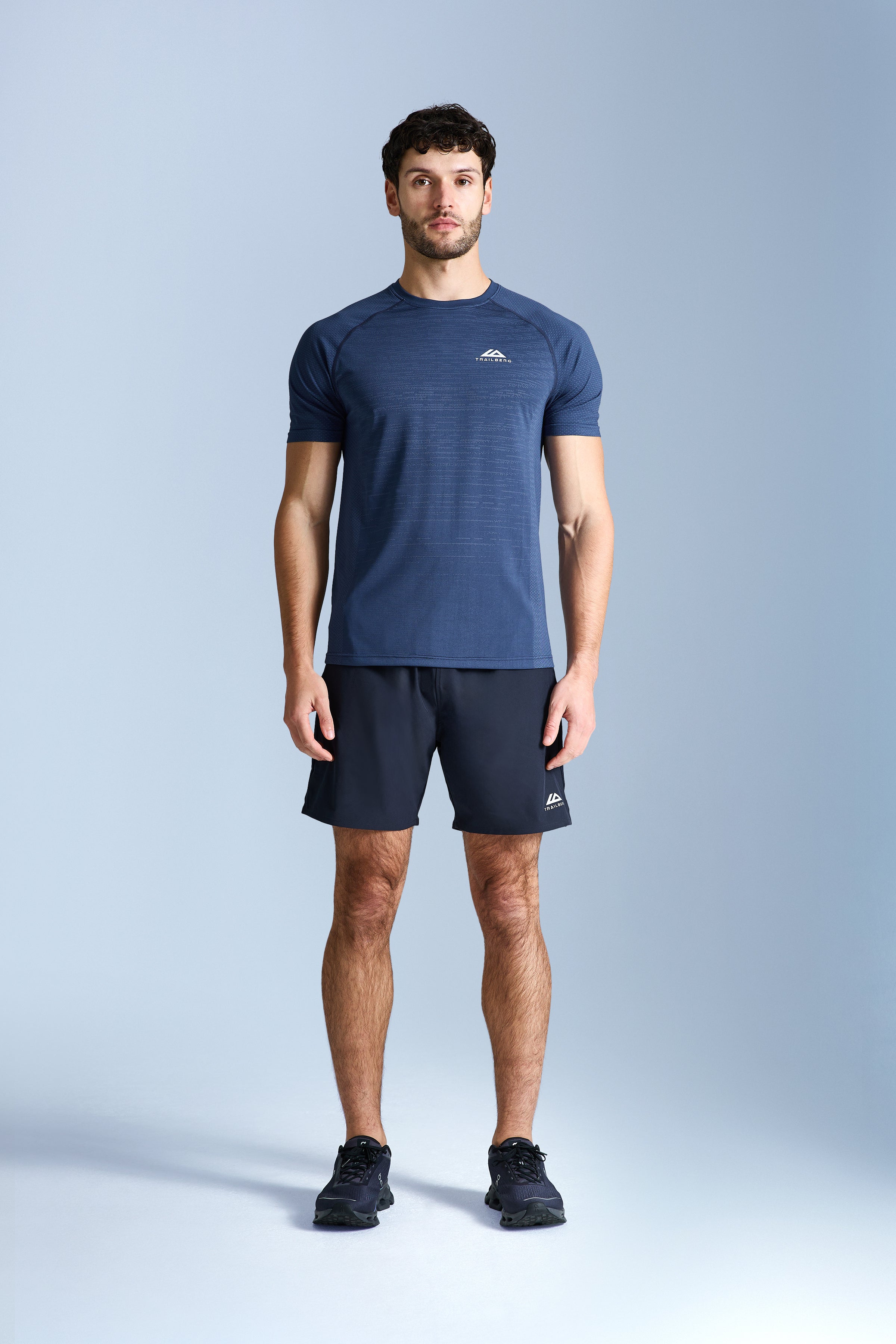 Form Seamless Tee - Aqua Eclipse/Amethyst Blue