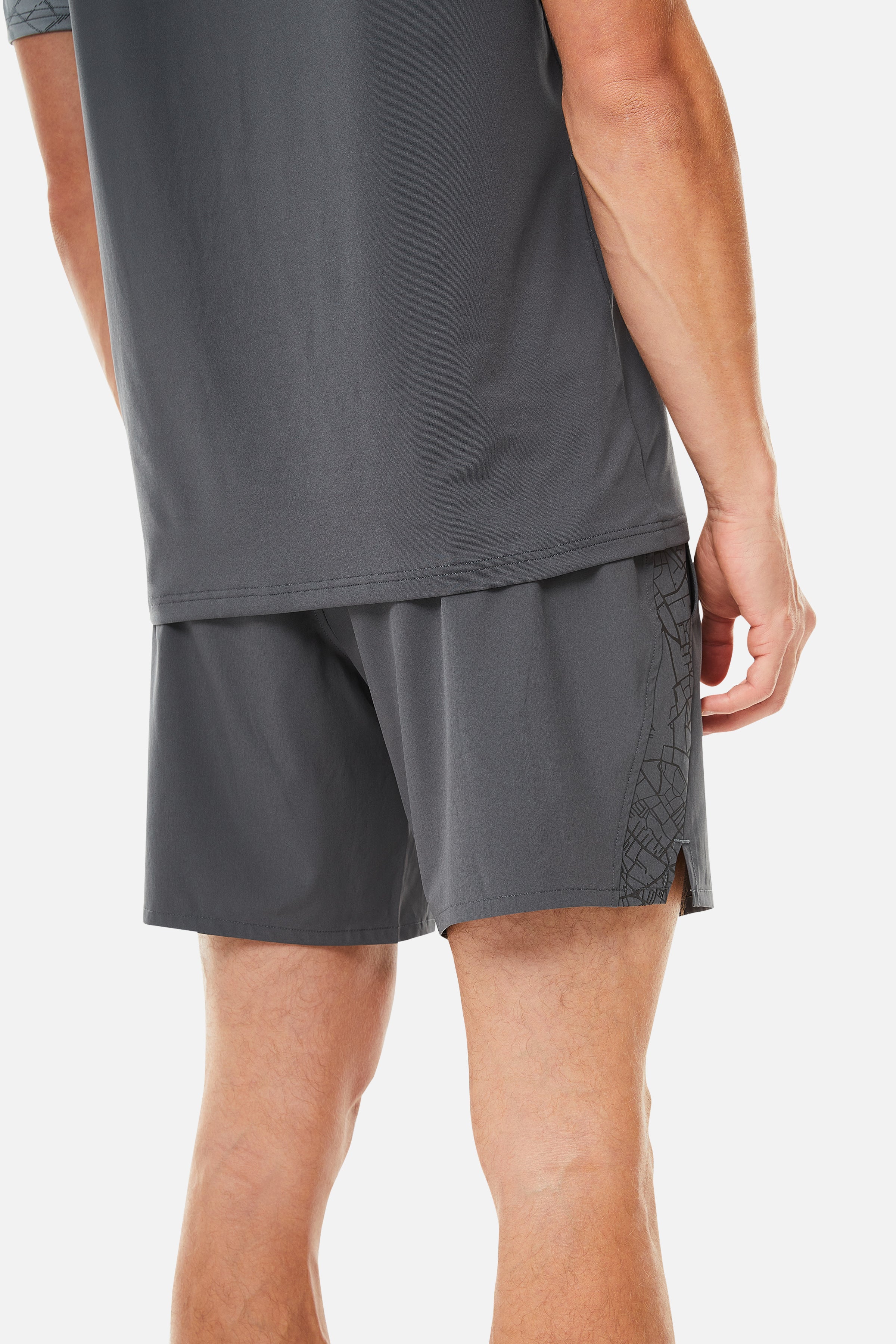 Geneva Twinset - Charcoal Grey