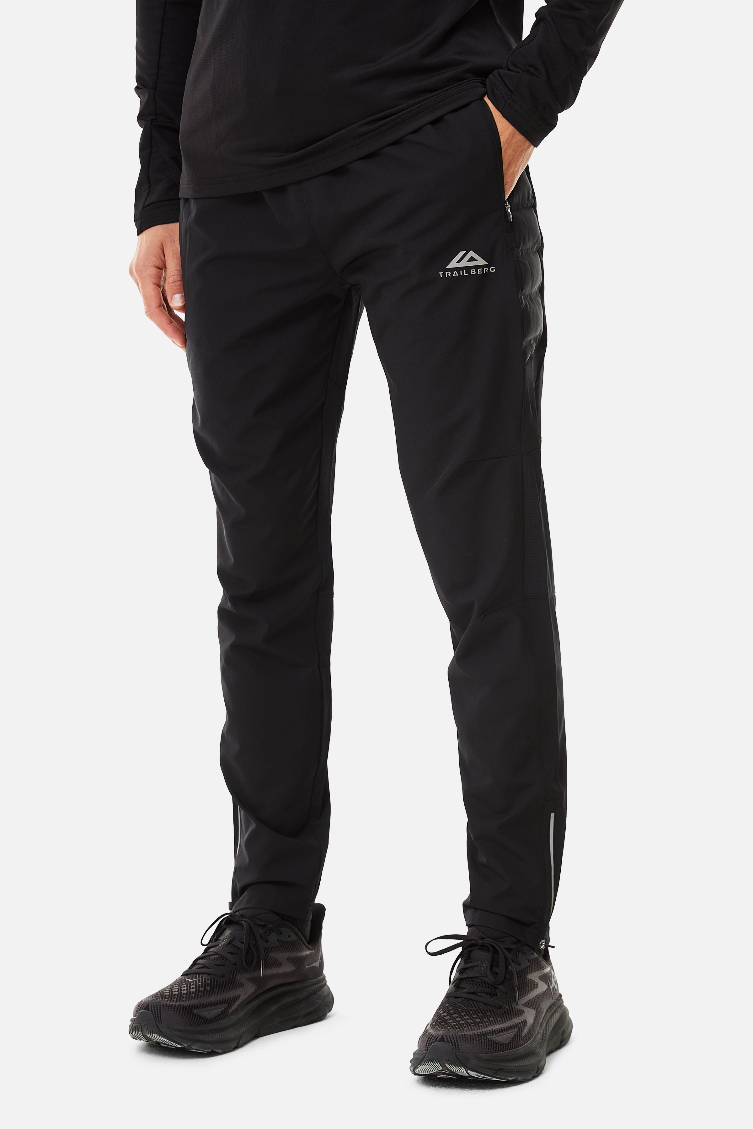 Rhine Hybrid Tracksuit - Black