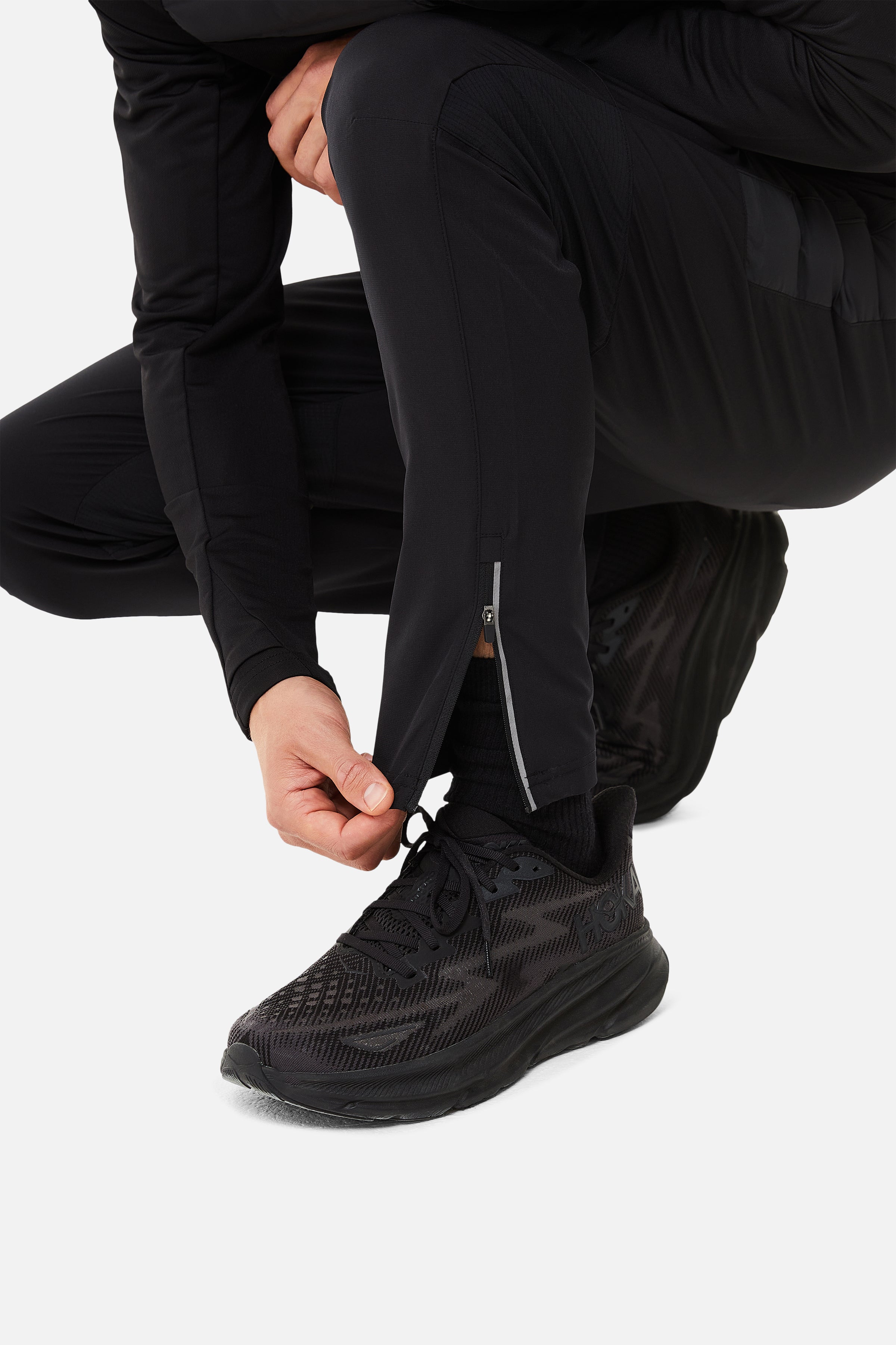 Rhine Hybrid Tracksuit - Black