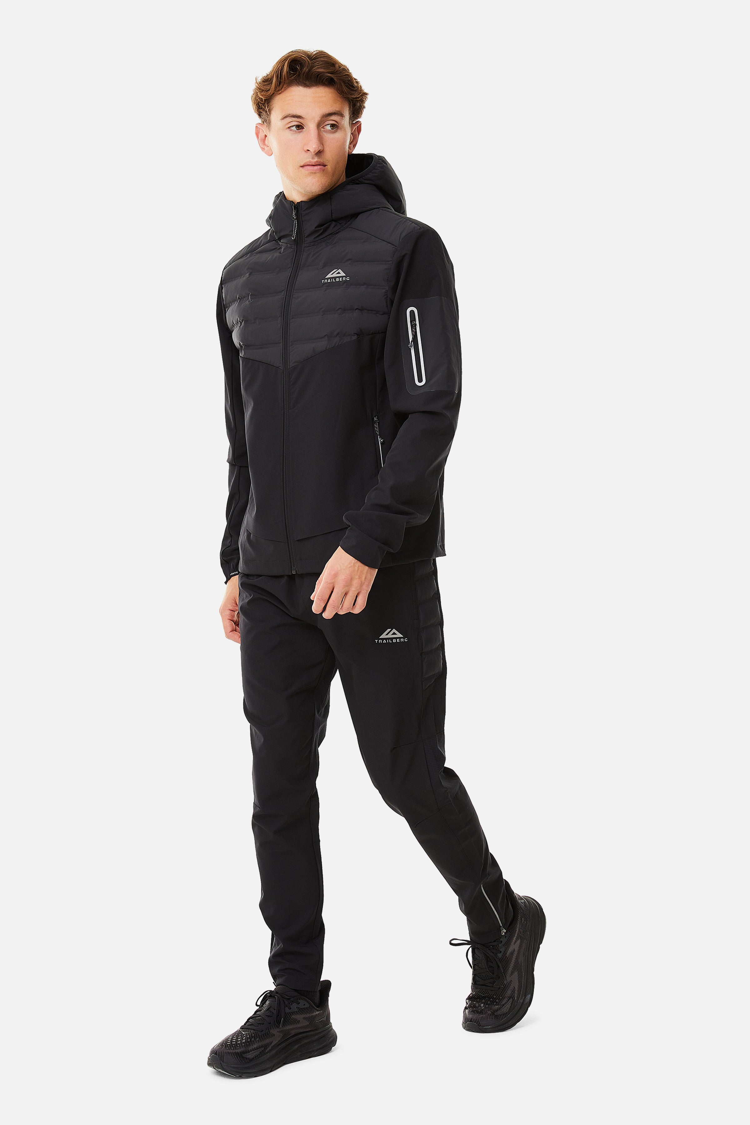 Rhine Hybrid Tracksuit - Black