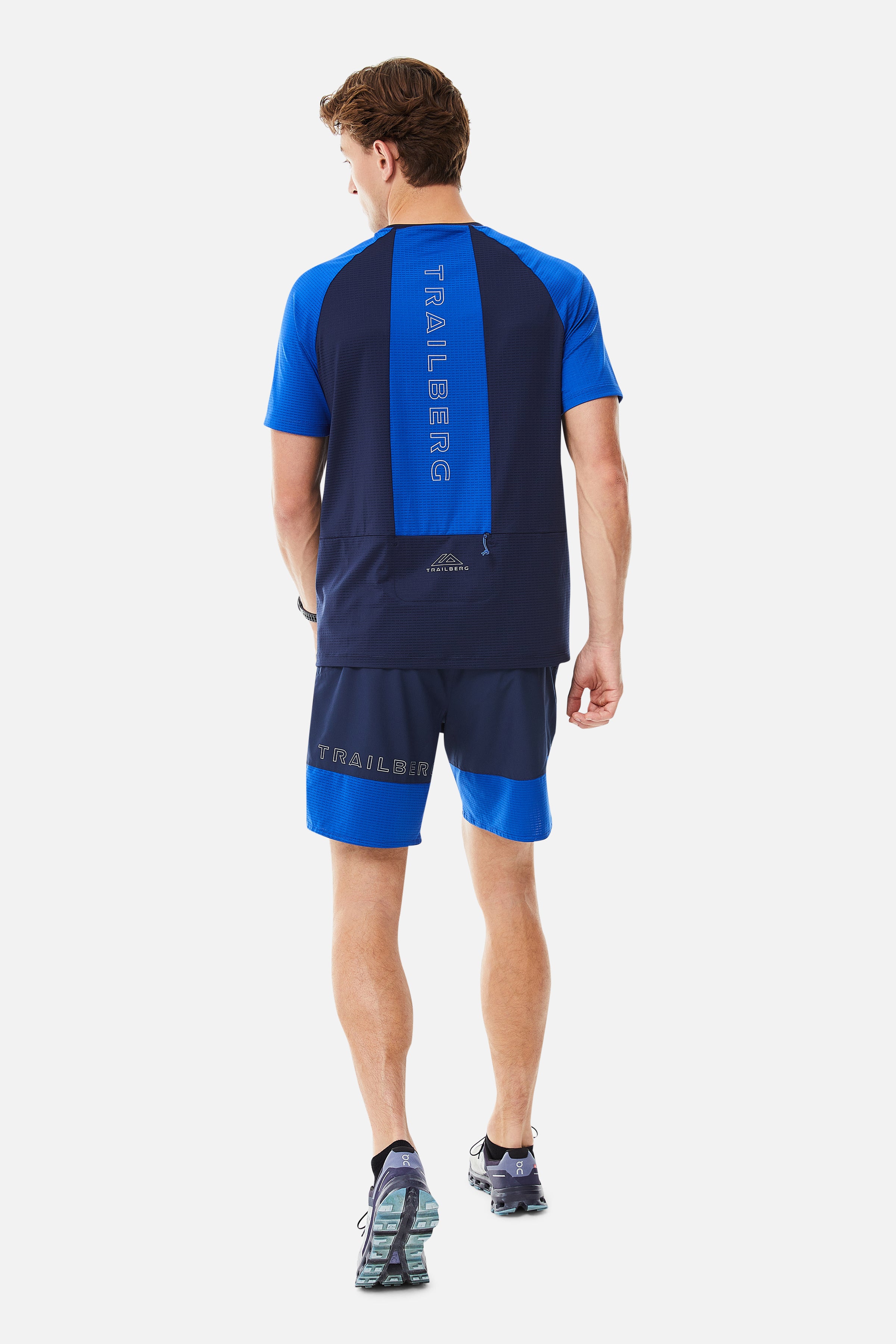 Rapid Dash Tee - Navy/Cobalt