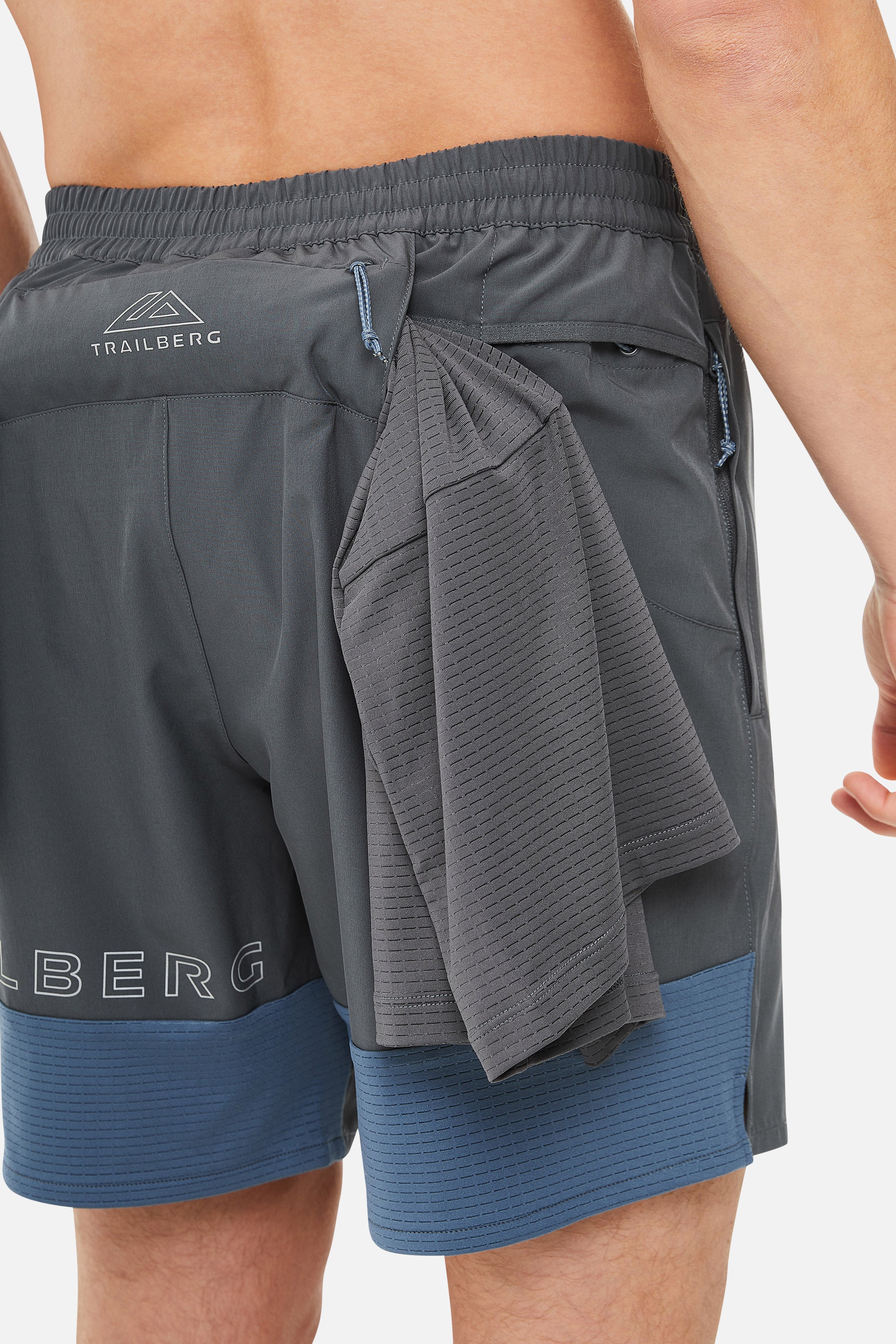 Rapid Dash Short - Storm Grey/Lagoon