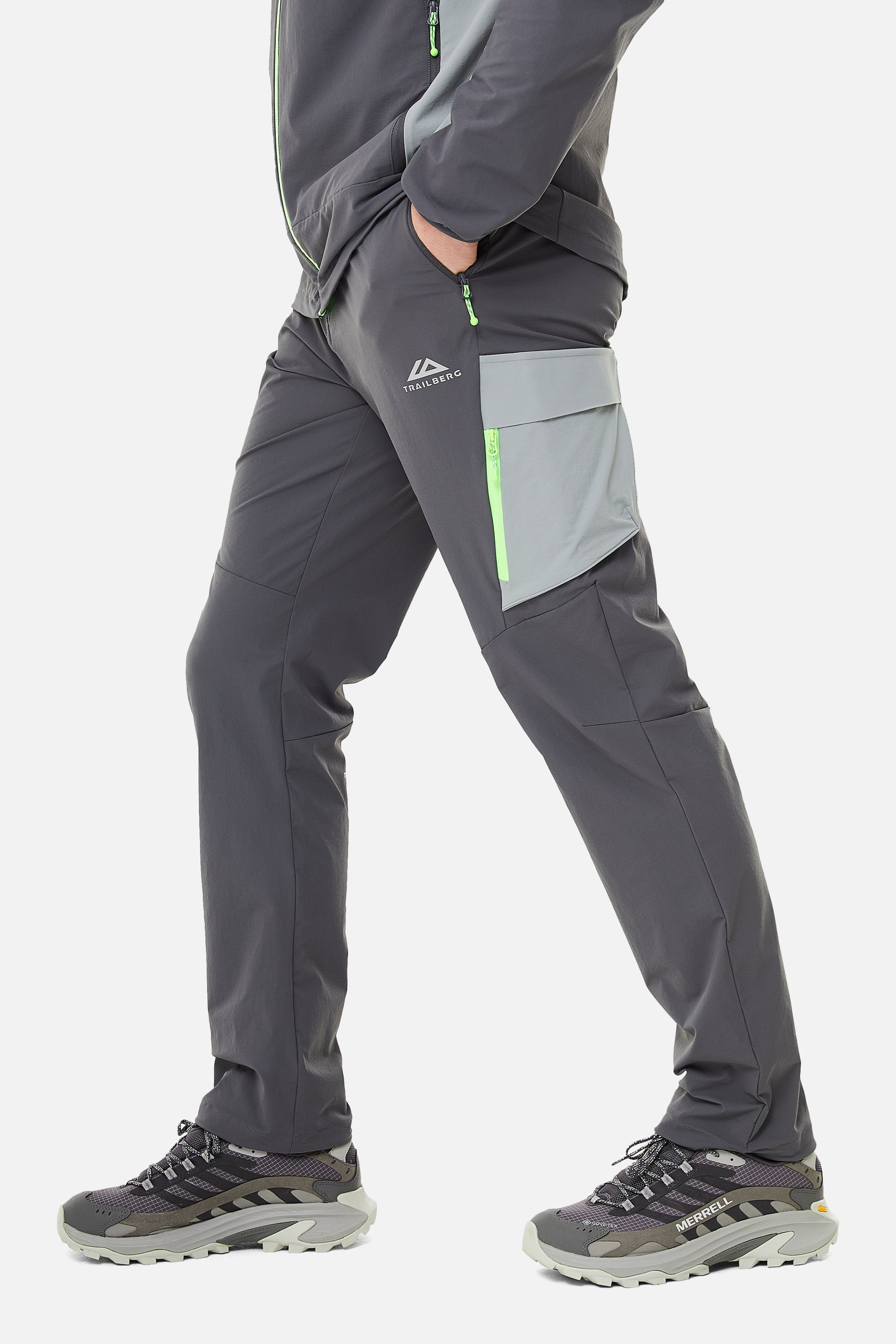Faltenjura Tracksuit - Iron Grey/Moon Grey