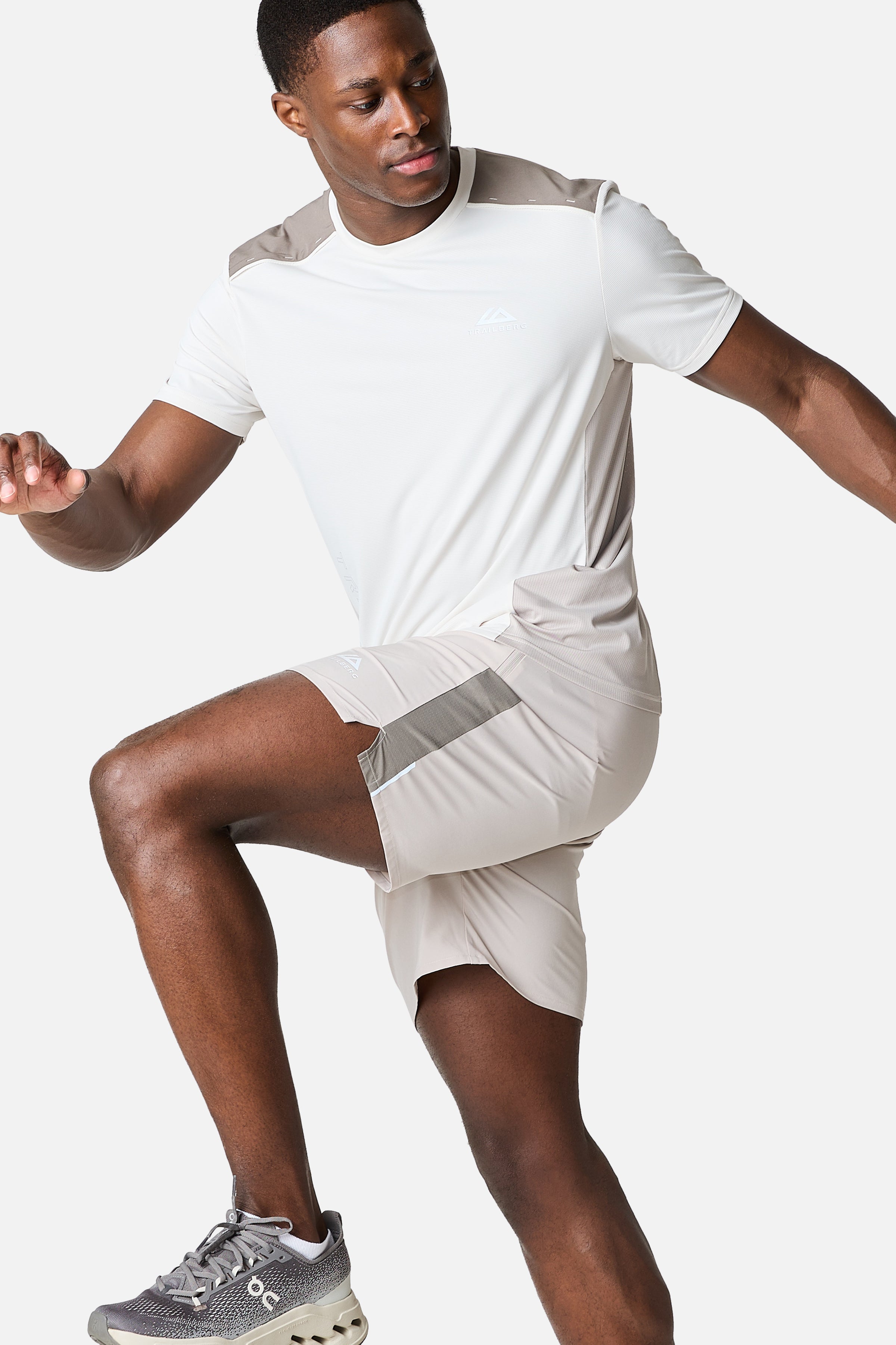SS26 Triathlon Short - Pebblestone/Mocha