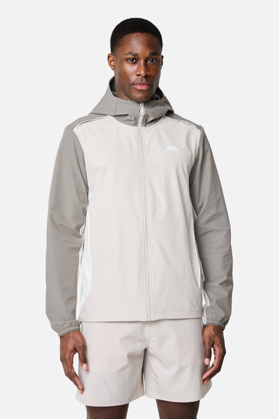 SS26 Triathlon Windbreaker - Pebble Stone/Mocha/Frosted Ridge