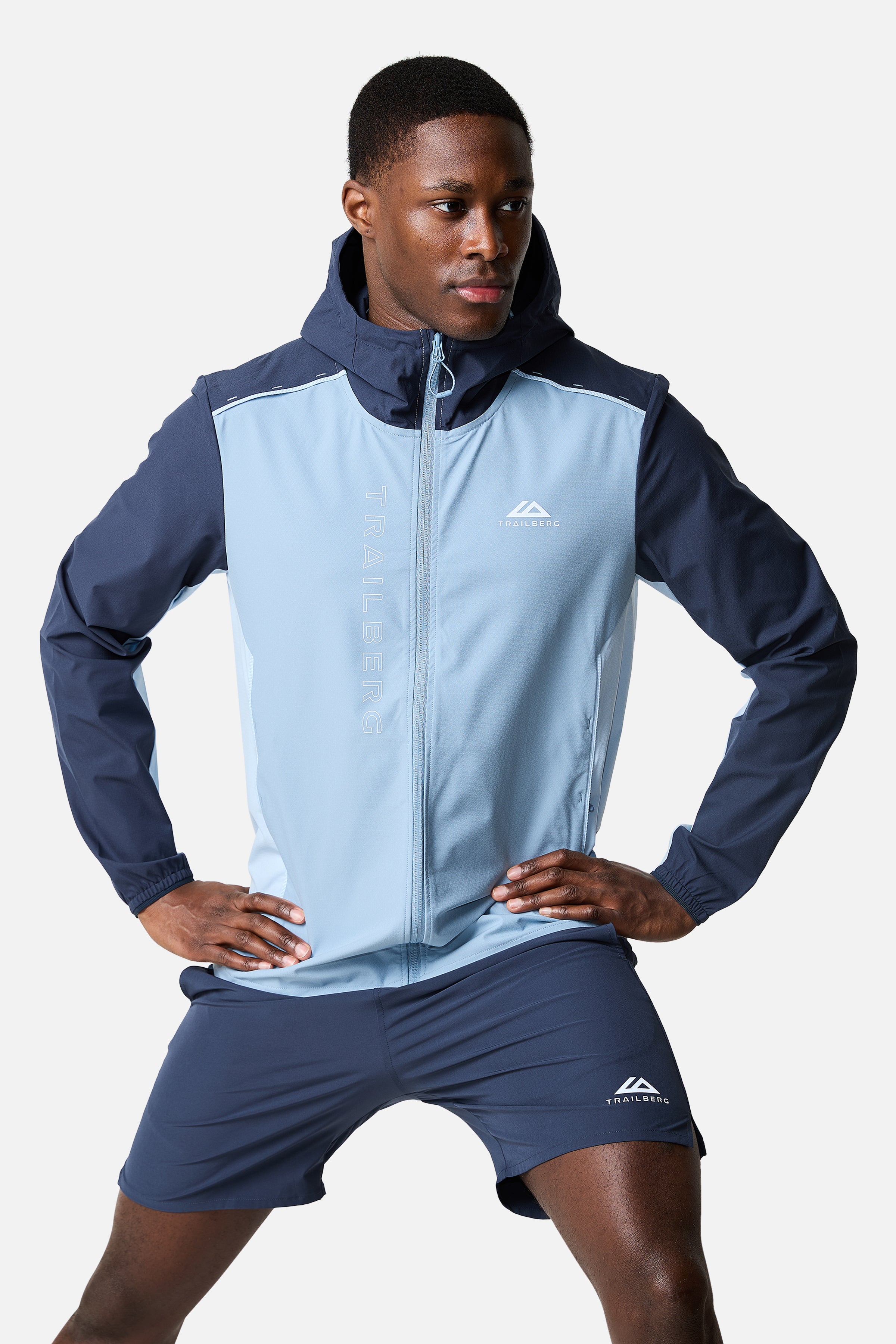 SS26 Triathlon Windbreaker - Skylar/Storm Blue/Frosted Air