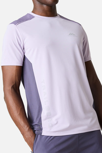 SS26 Triathlon Tee - Twilight Lilac/Lavender Drift/Dark Lavender