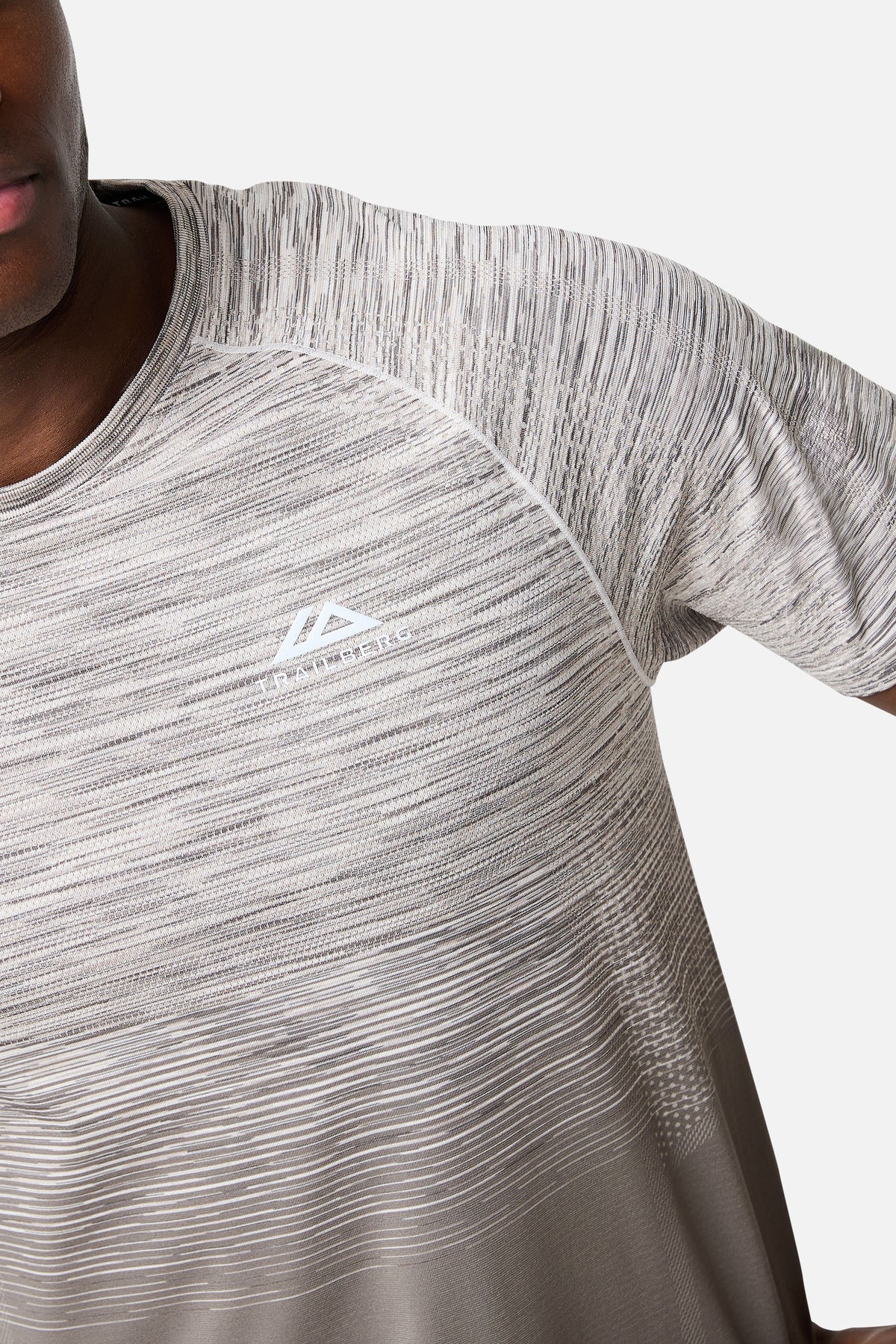 Arc Seamless 2.0 Tee - Mocha/Pebblestone/Frosted Ridge