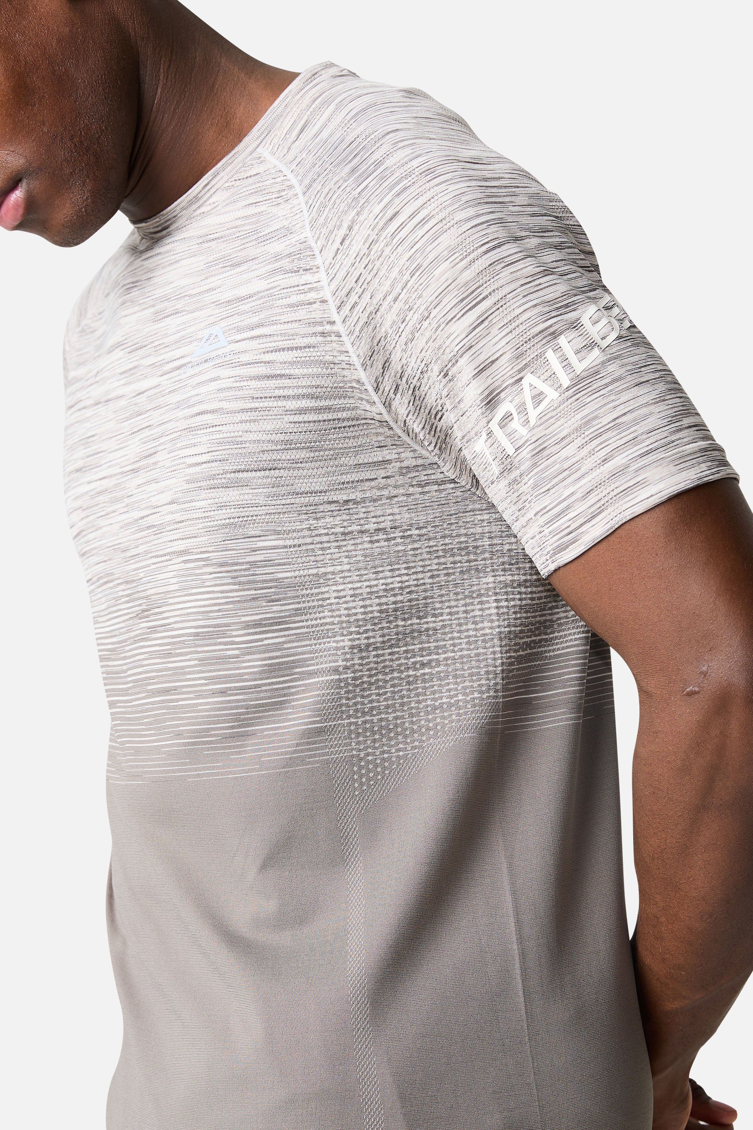 Arc Seamless Tee - Mocha/Pebblestone/Frosted Ridge