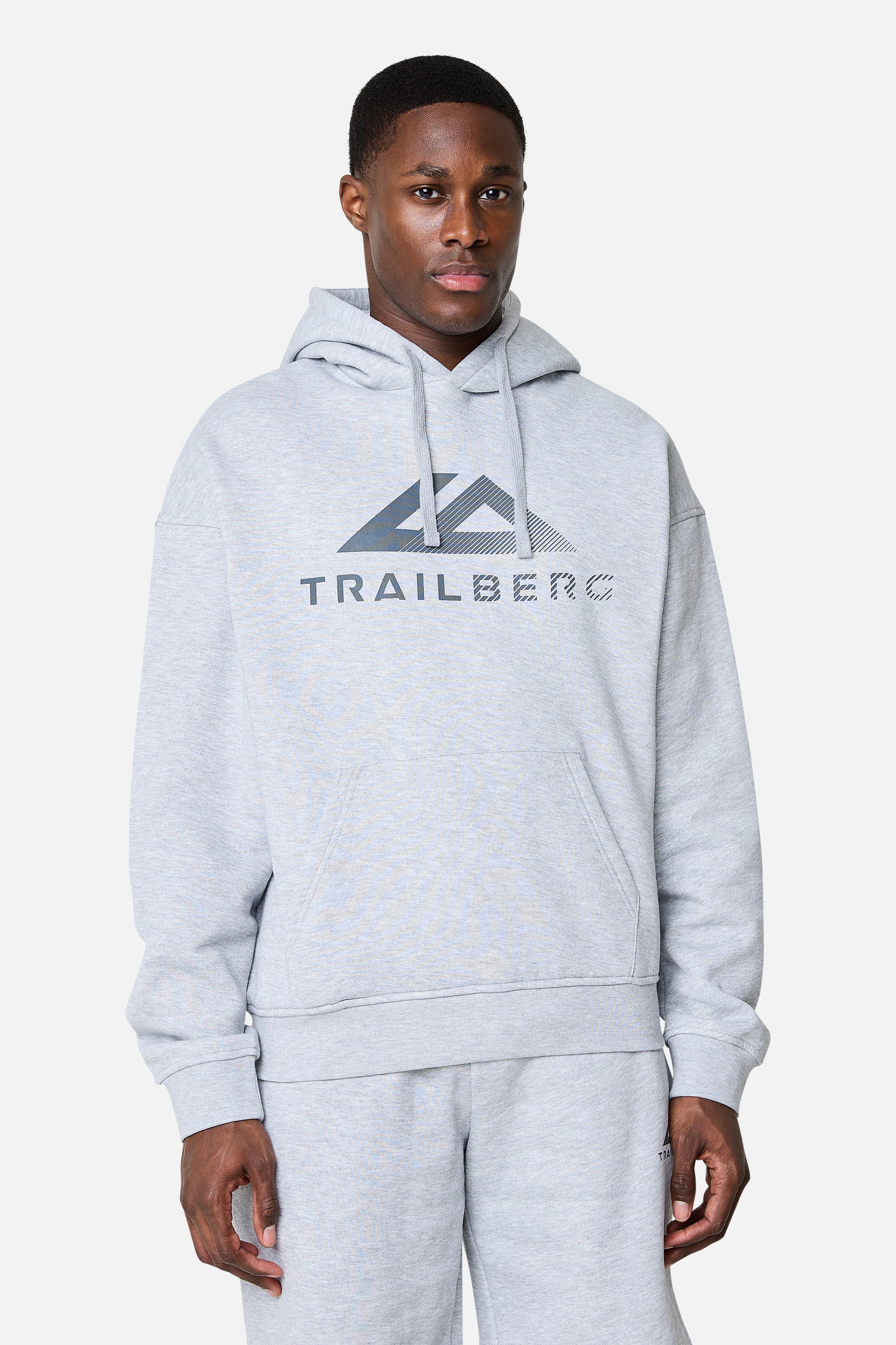 Fraction Hood - Grey Marl