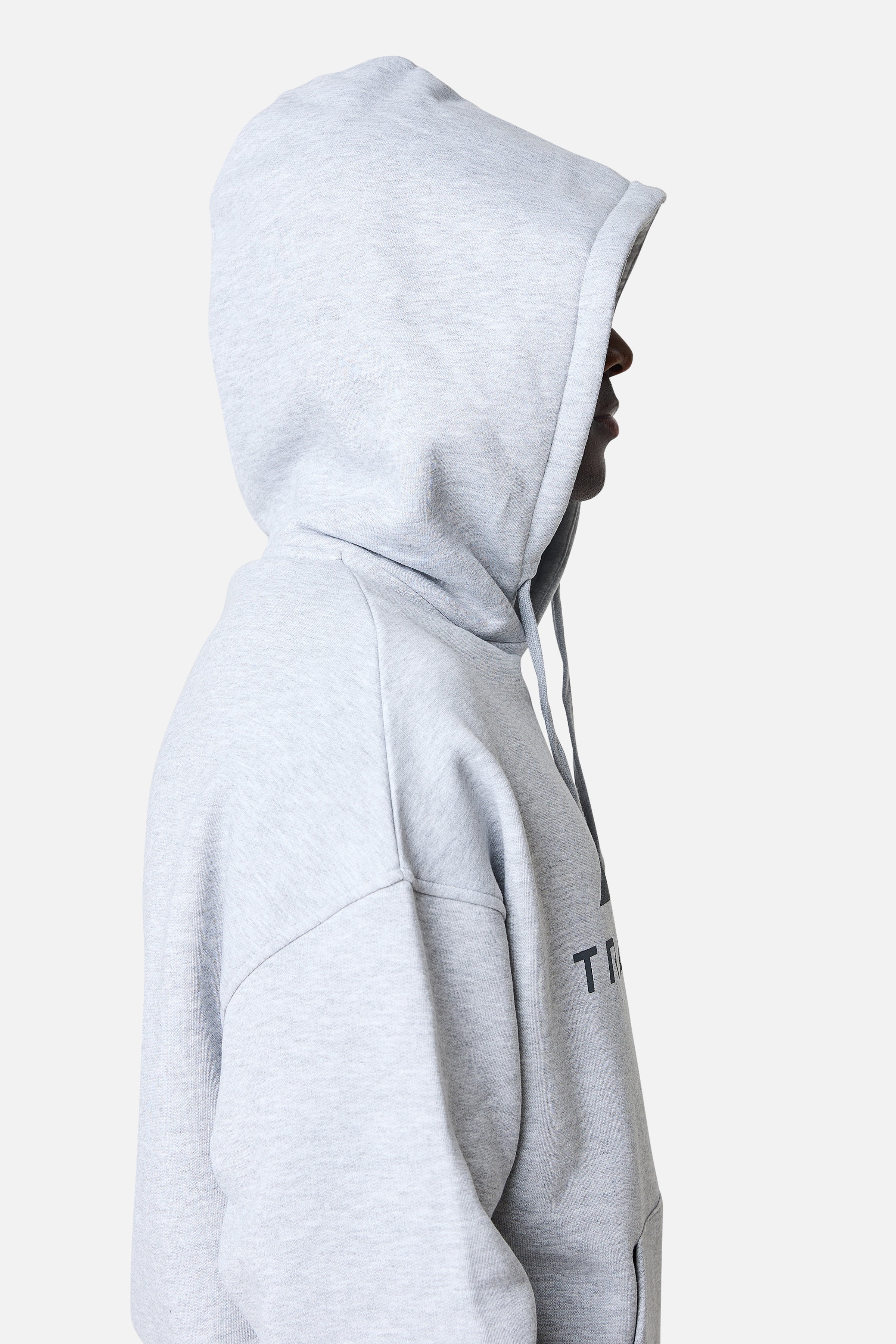 Fraction Hood - Grey Marl