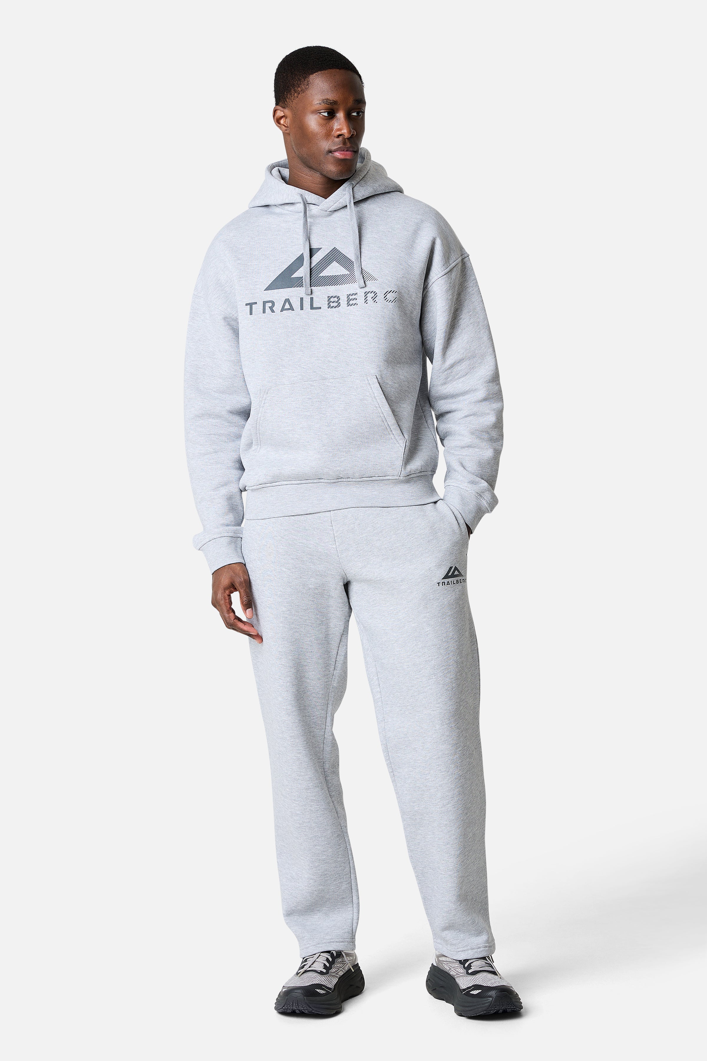 Fraction Hood - Grey Marl