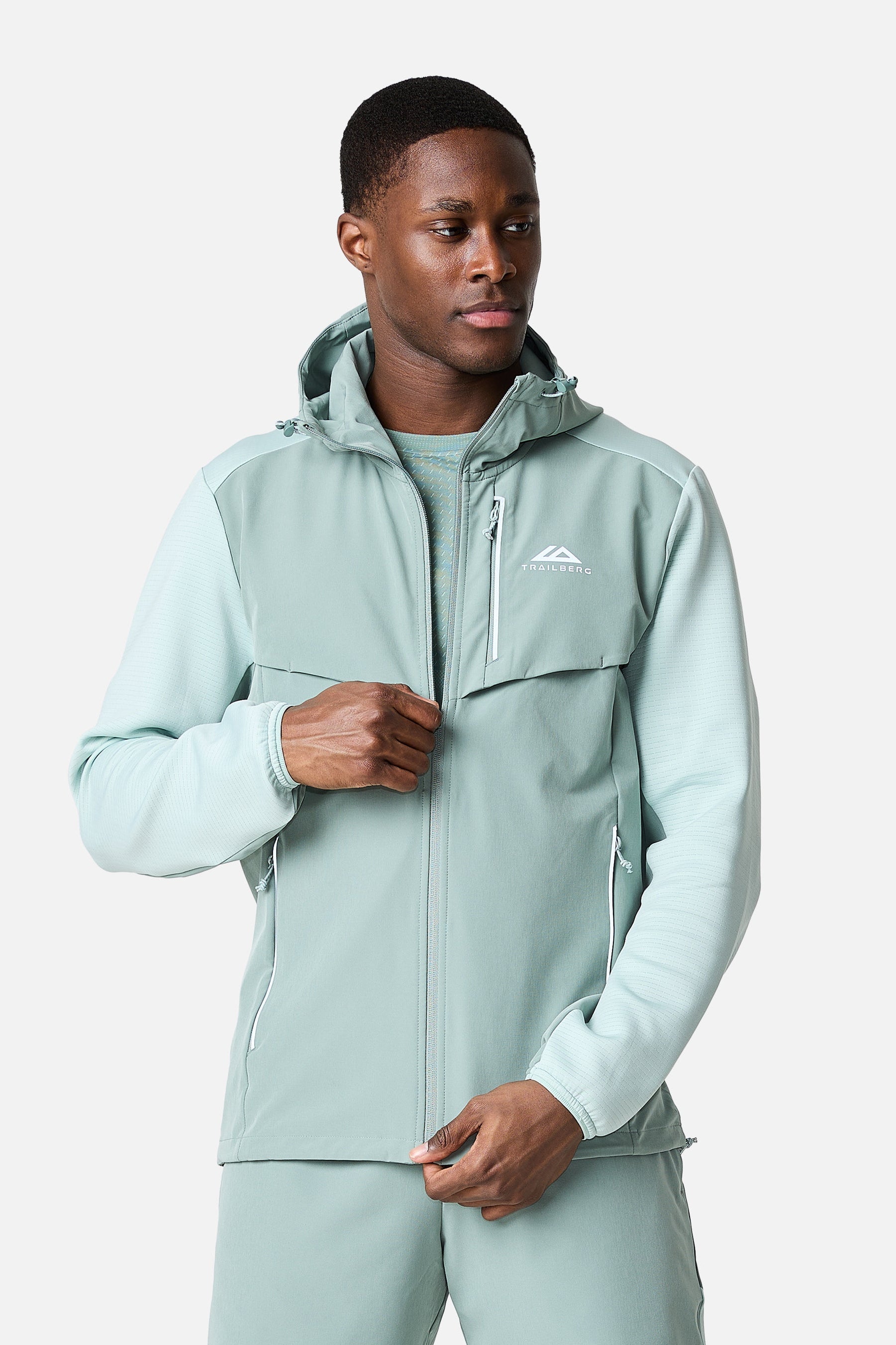 Rapid Dash 3.0 Hood - Willow Green/Tide Mist