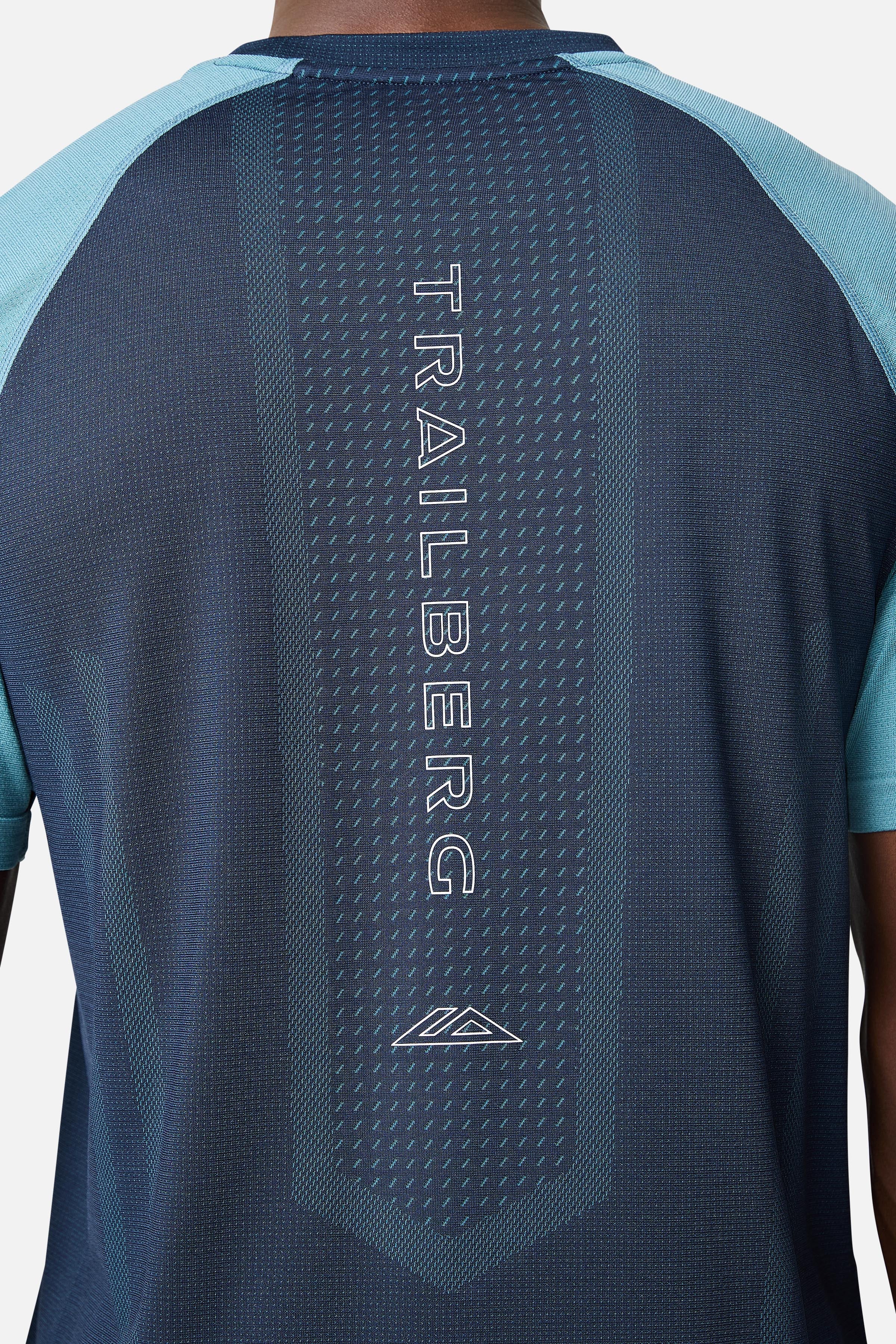 Rapid Dash Seamless Tee - Storm Blue/Polar Breeze
