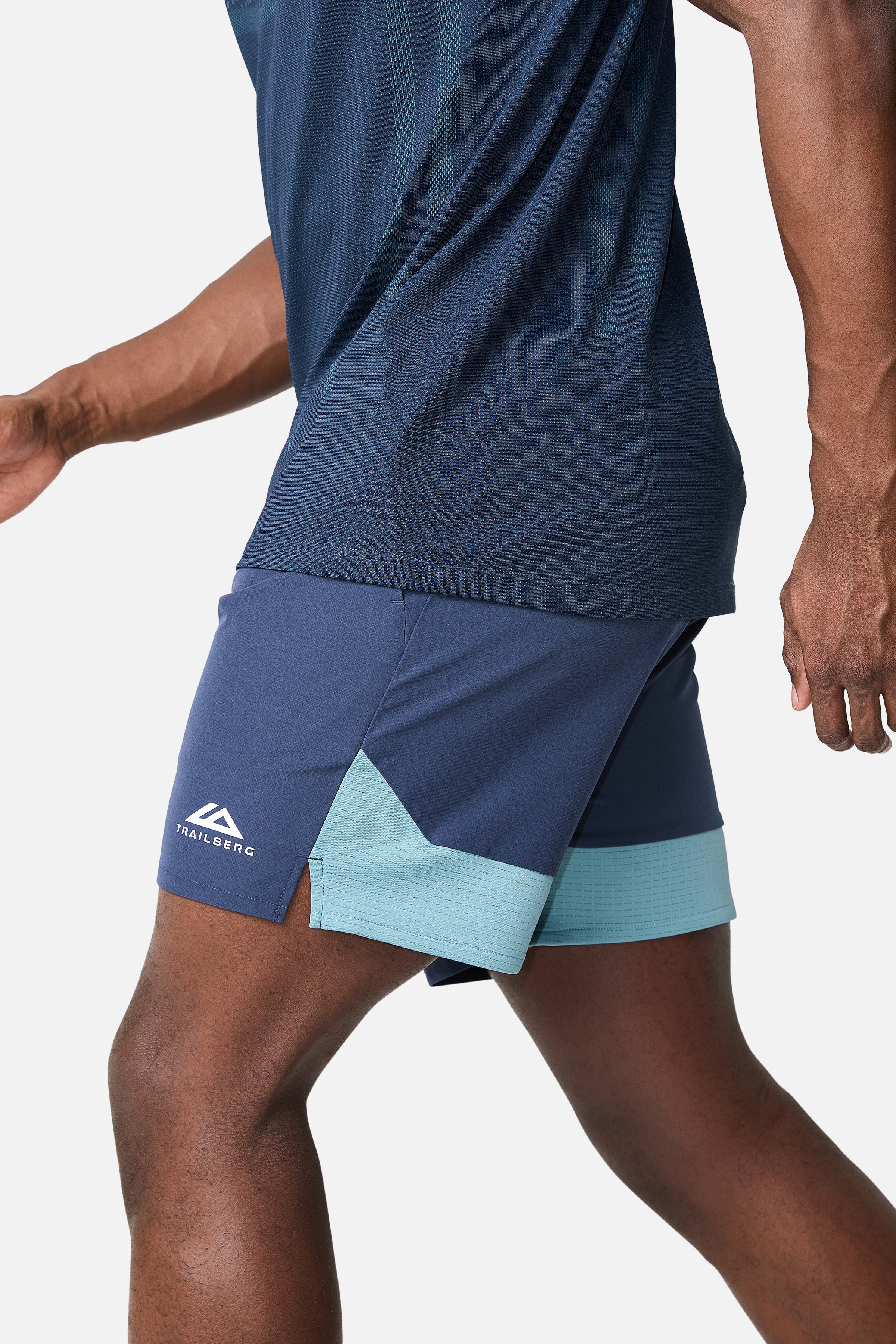 Rapid Dash Seamless Twinset - Storm Blue/Polar Breeze