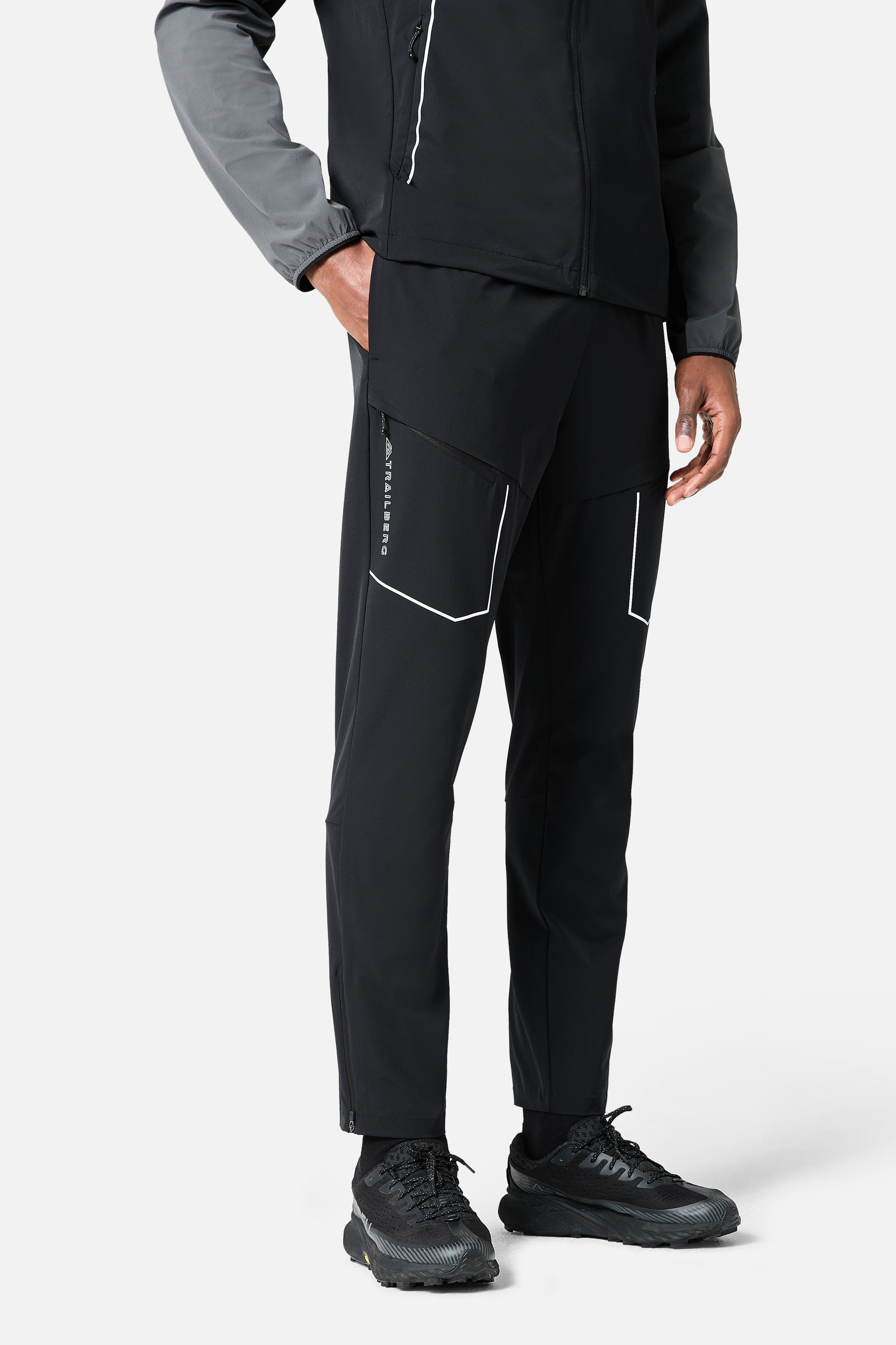 Zion Pant - Black/Volcano Grey