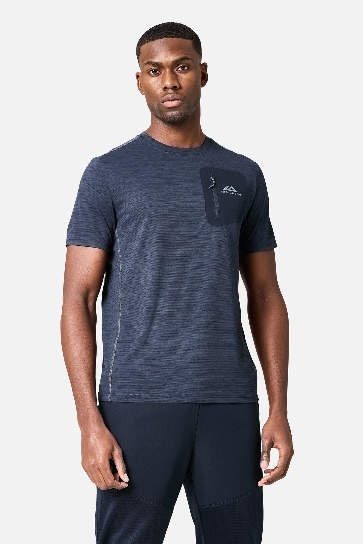 District Pocket Tee Deep Ocean Storm