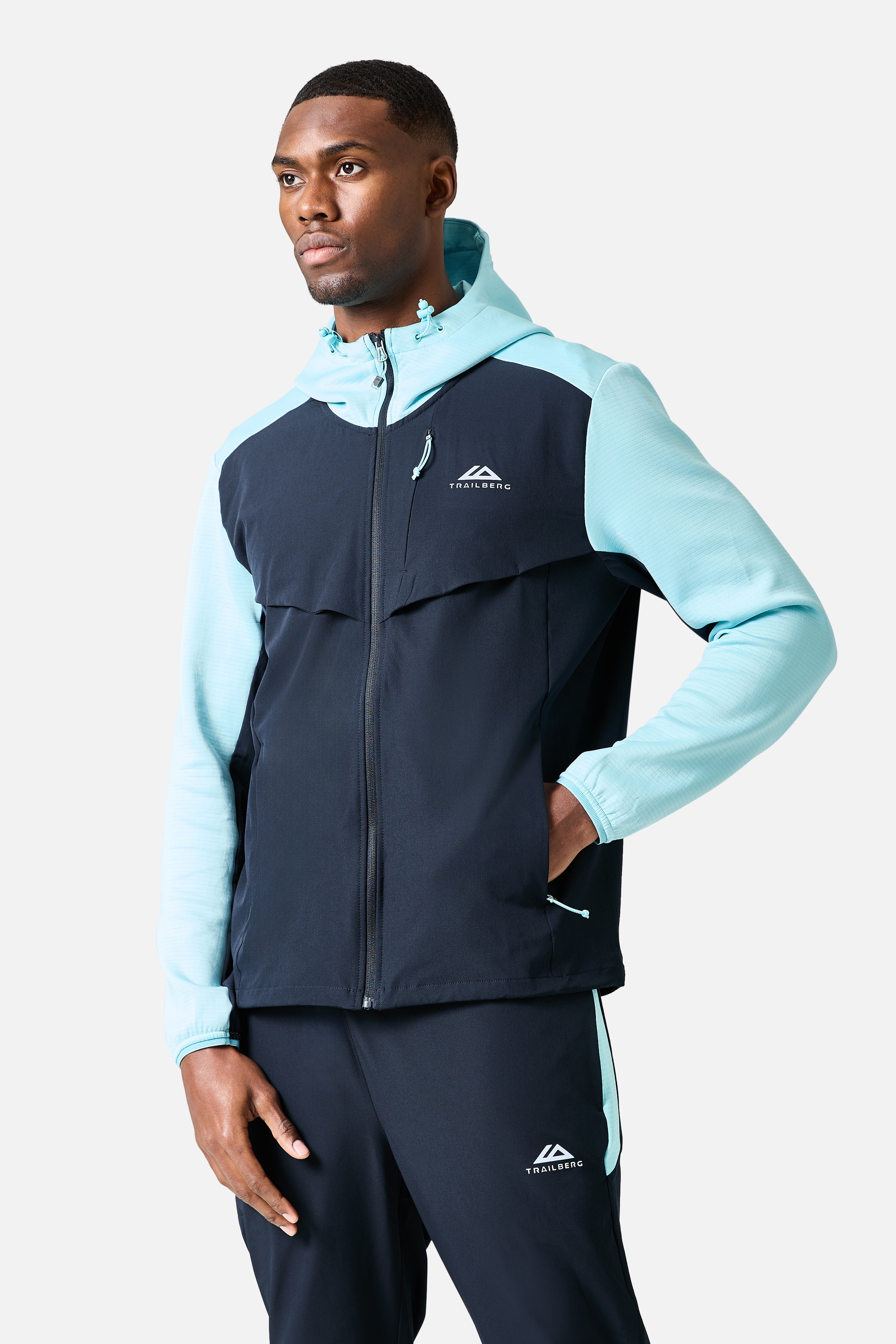 Rapid Dash 2.0 Hood - Deep Ocean/Cyan Wave