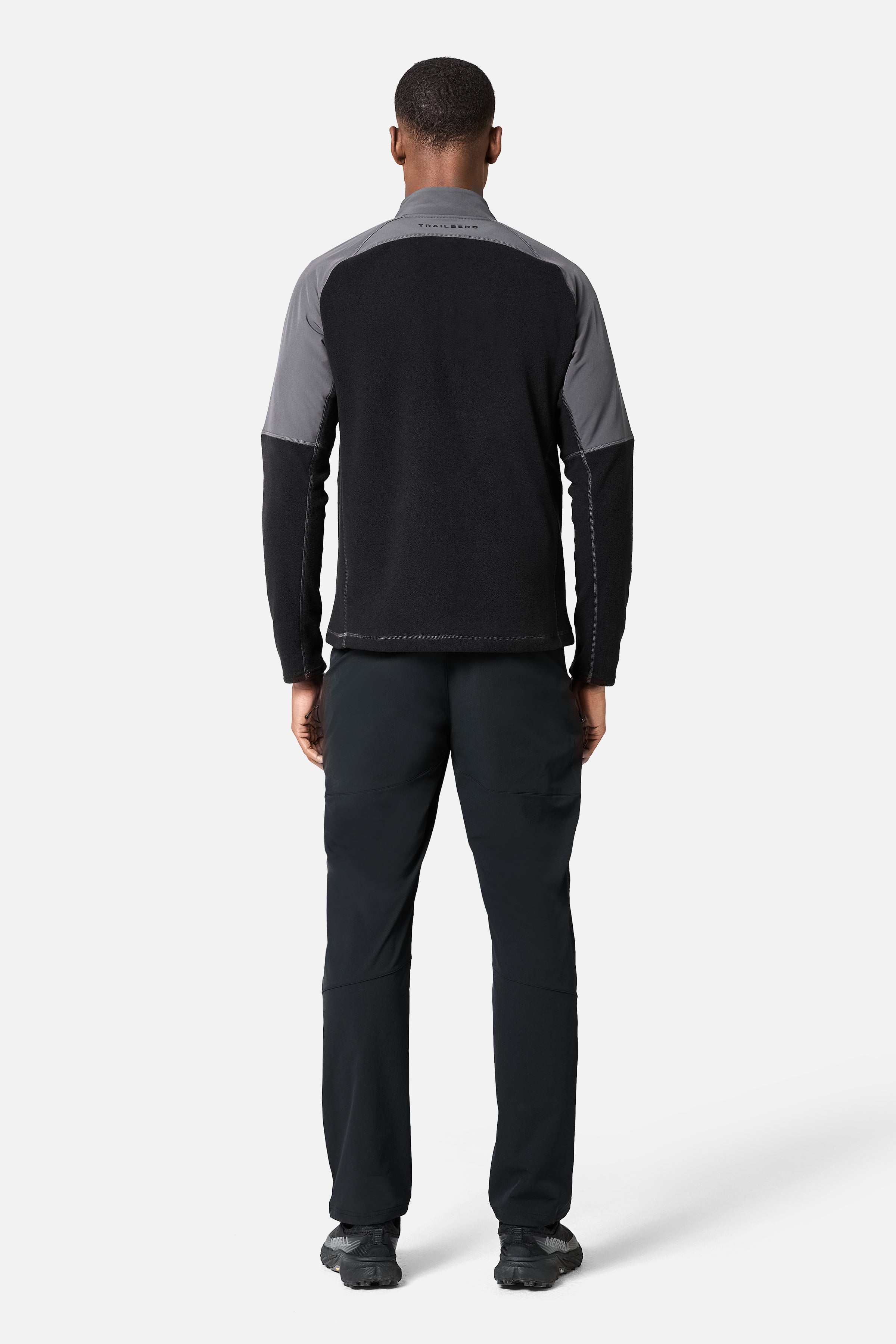 Sierra 1/4 Zip - Black/Asphalt