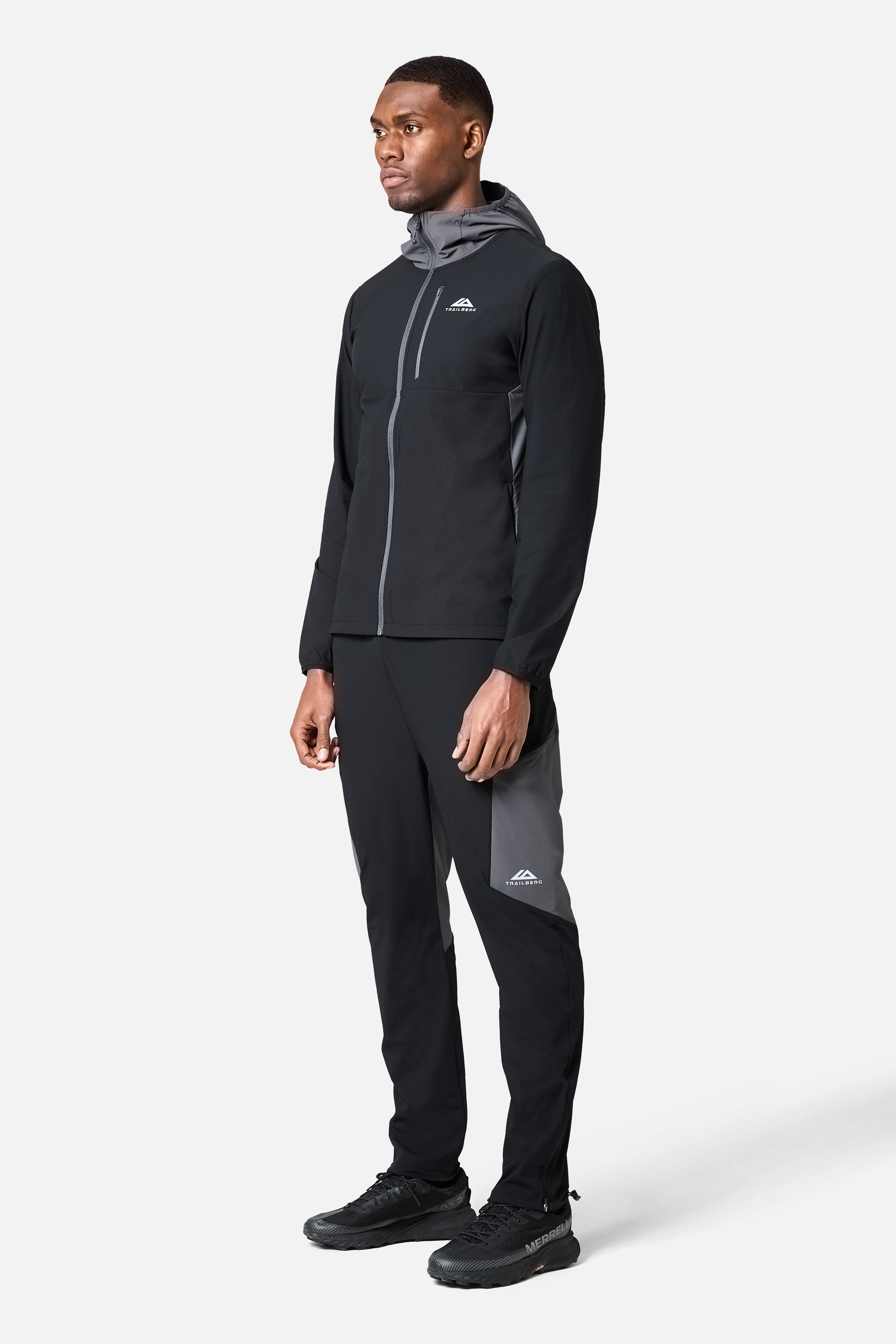 Odyssey 2.0 Tracksuit - Black/Volcano Grey