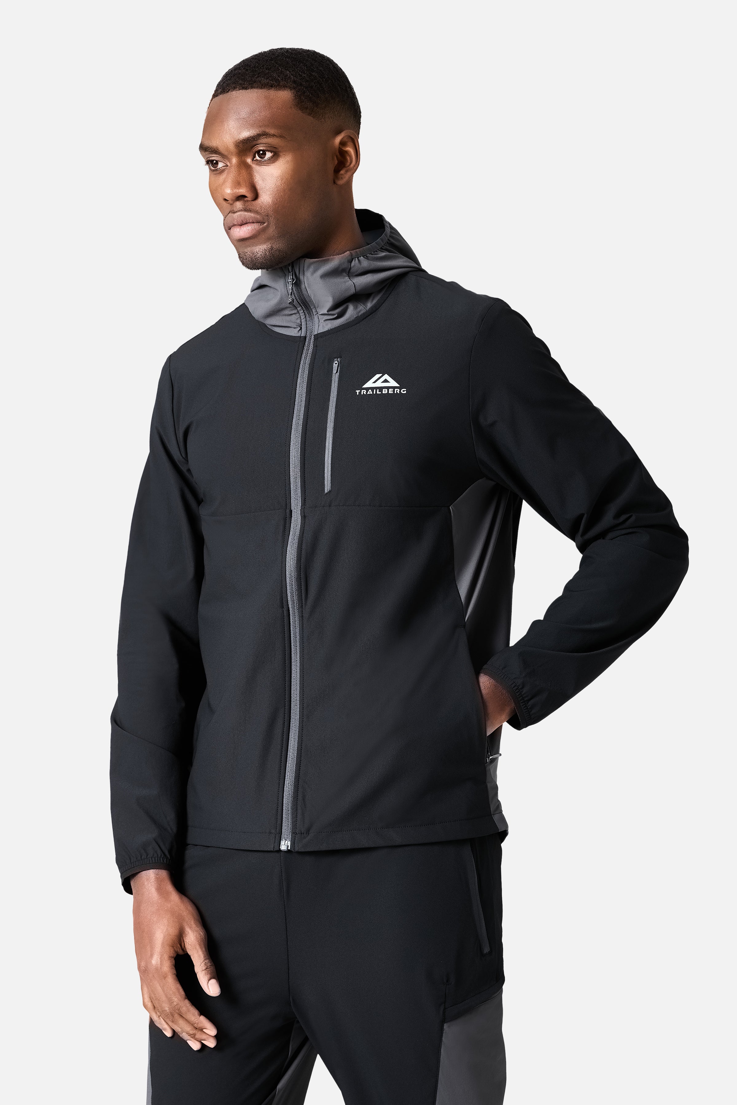 Odyssey 2.0 Hood - Black/Volcano Grey