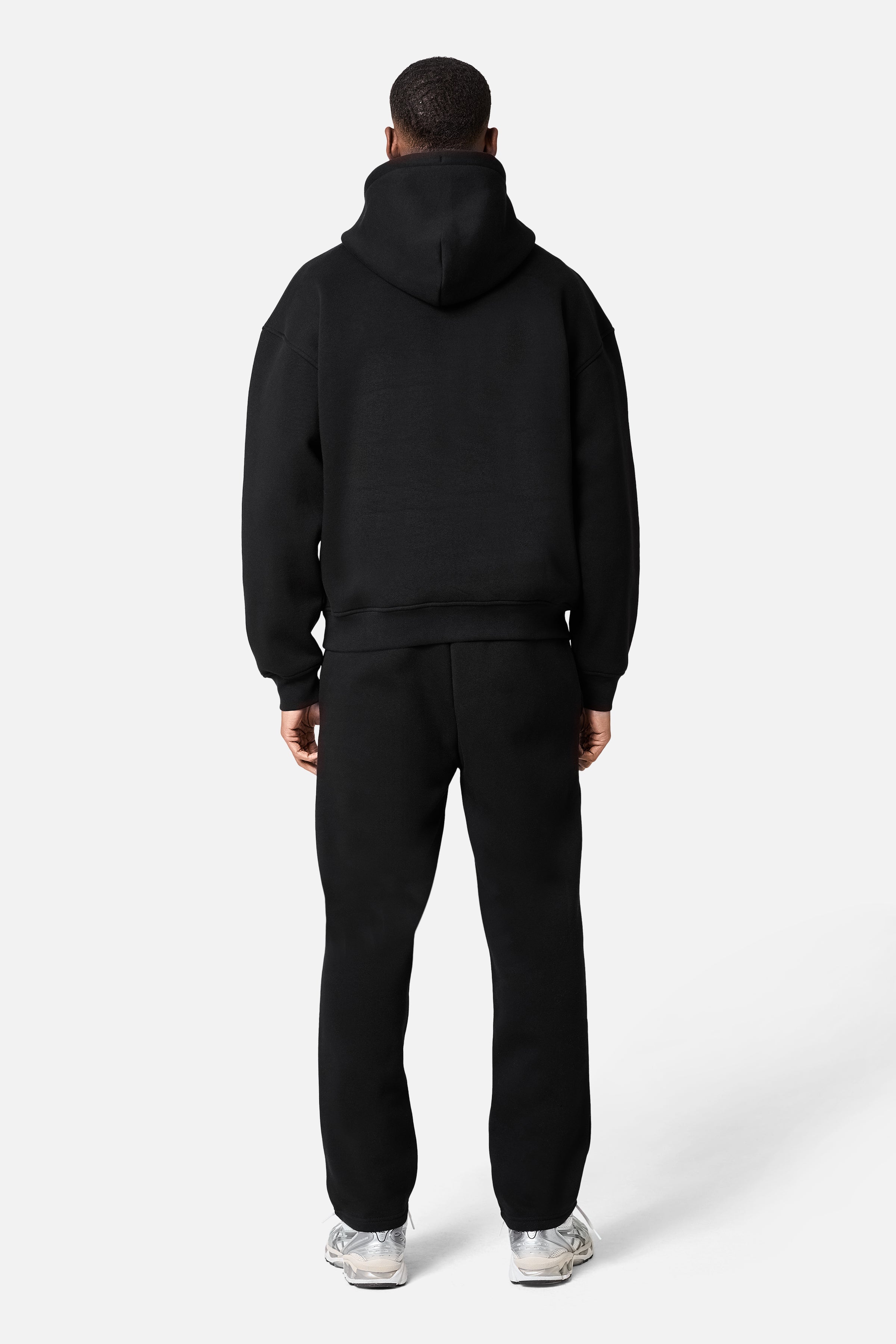 Fraction Straight Leg Jogger - Black