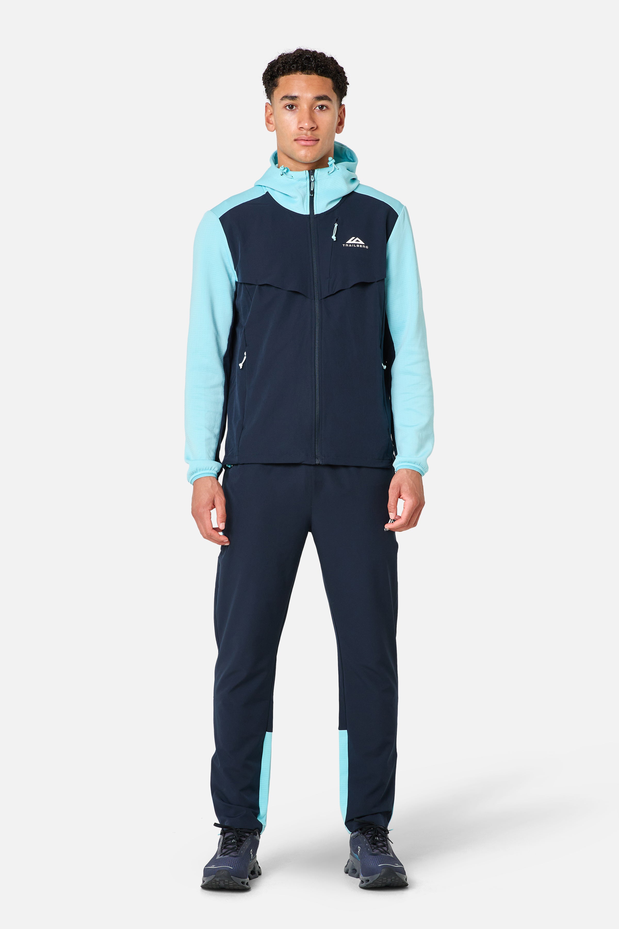 Rapid Dash 2.0 Tracksuit - Deep Ocean/Cyan Wave