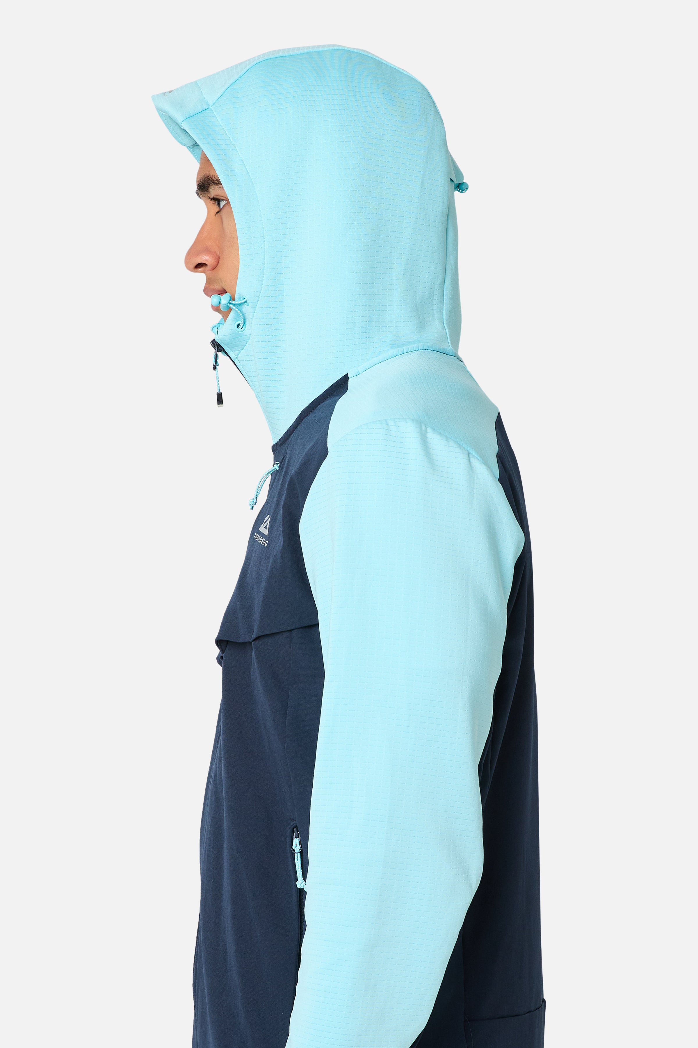 Rapid Dash 2.0 Hood - Deep Ocean/Cyan Wave