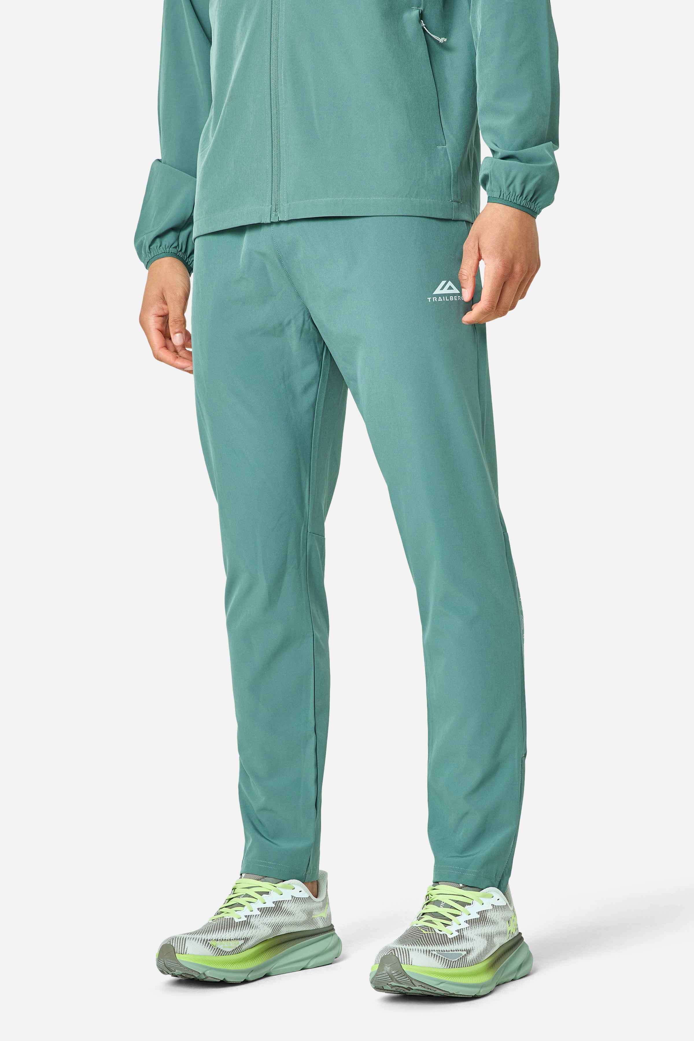 Crest 2.0 Tracksuit - Pine Dust/Aloe Frost