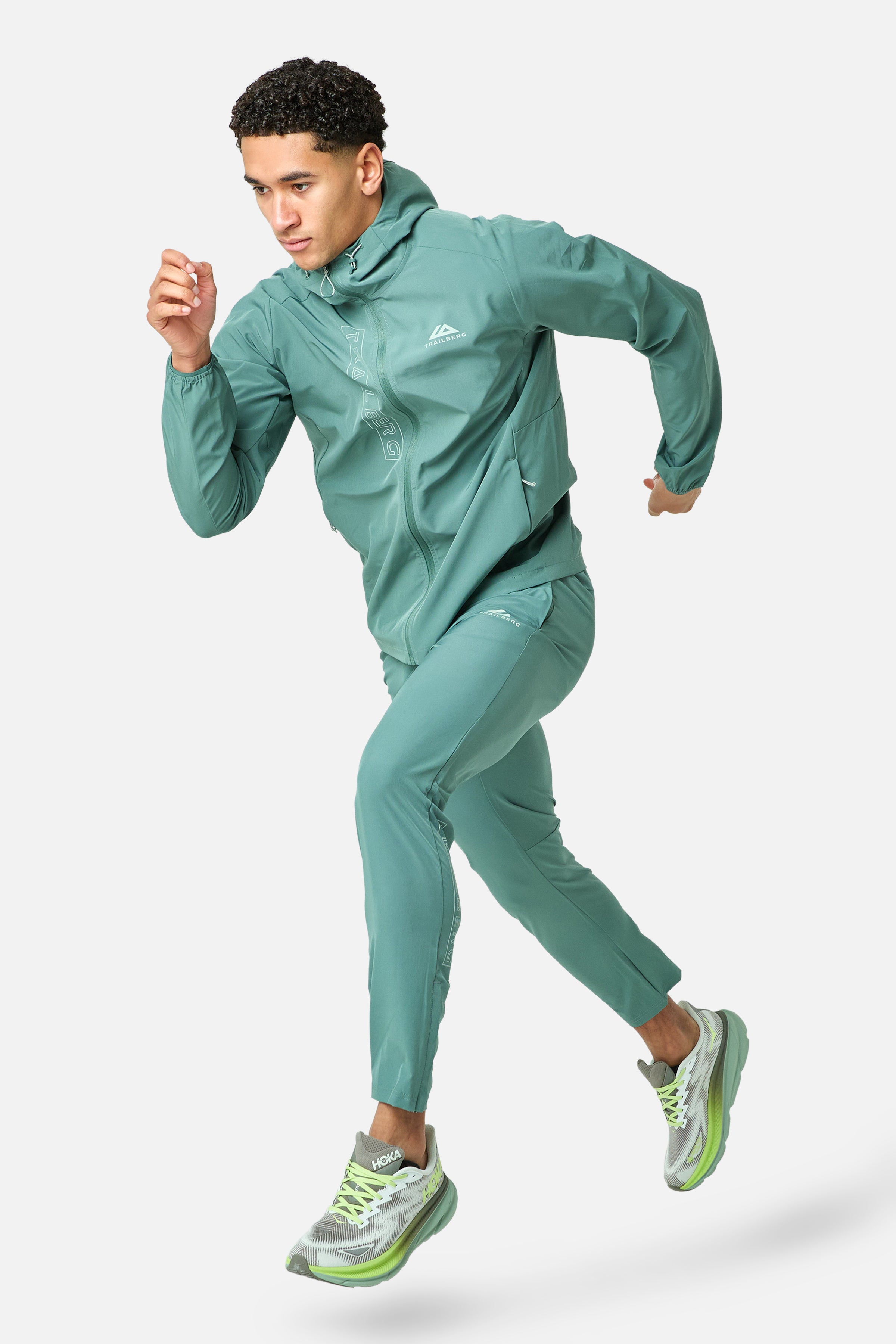 Crest 2.0 Tracksuit - Pine Dust/Aloe Frost