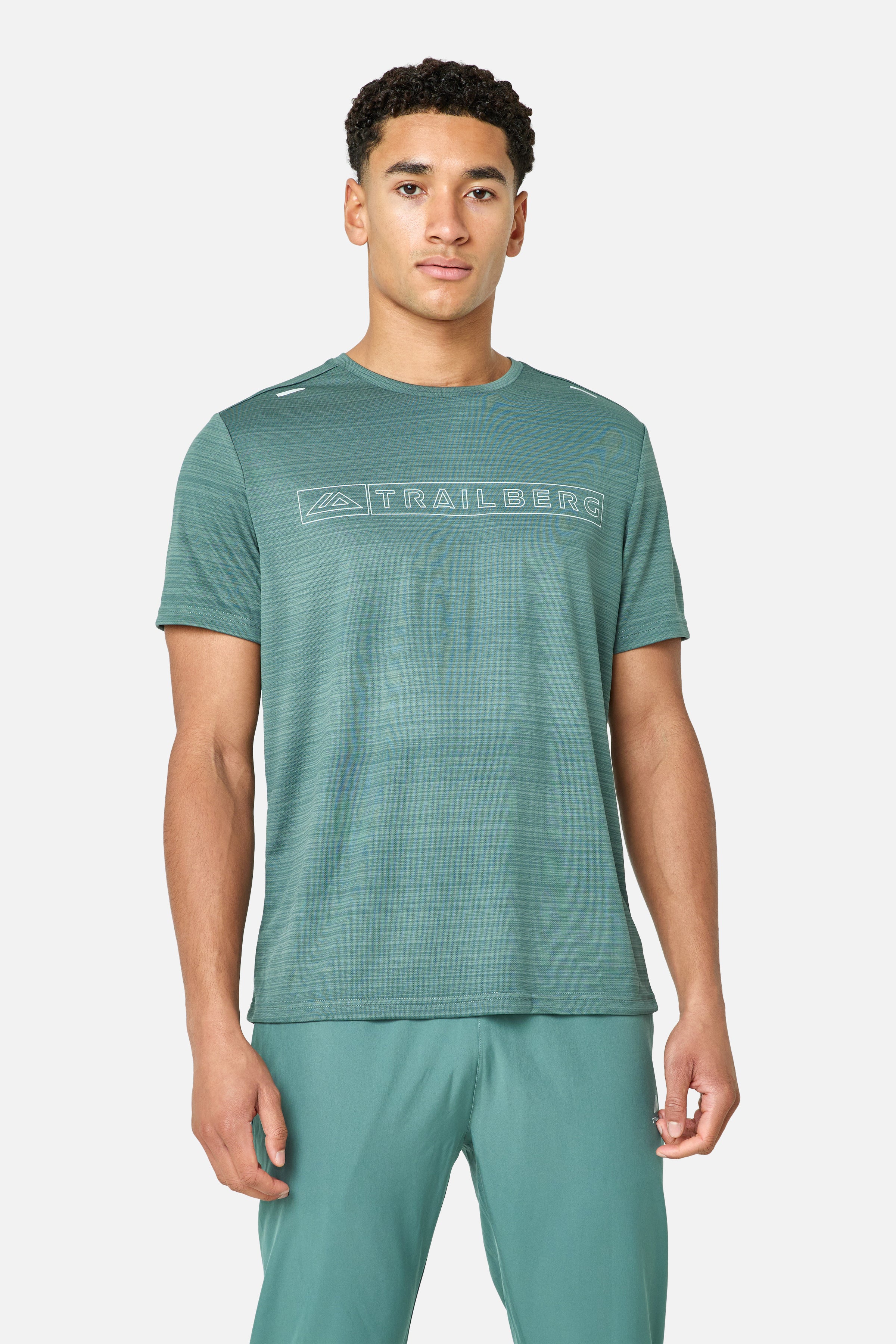 Crest 2.0 Tee - Pine Fern/Aloe Frost