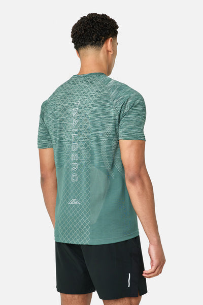 Stride Seamless Tee - Evergreen Mist/Moss Green/Pine Fern/Aloe Frost
