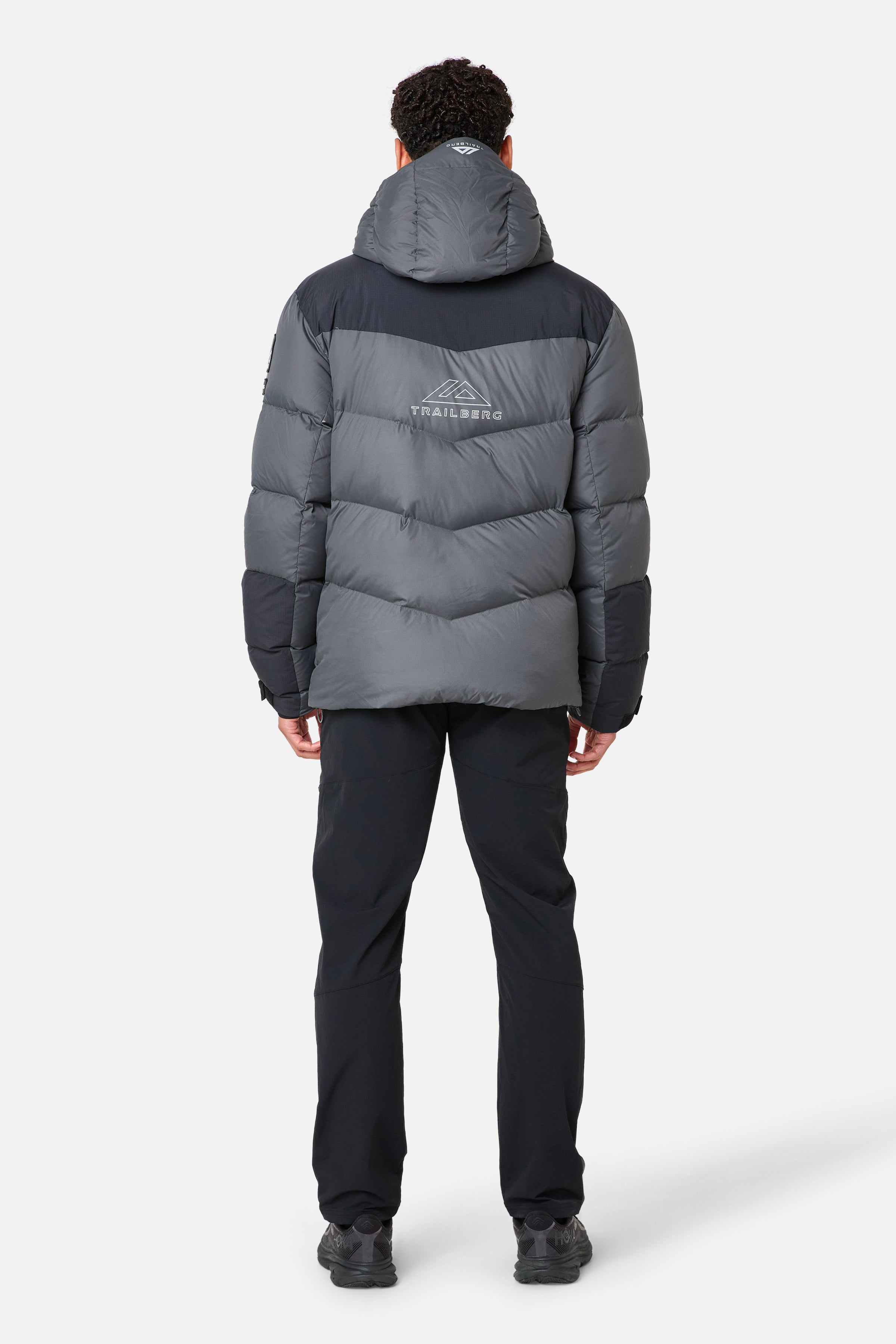 Everest 600F Down Jacket - Volcano Grey/Black