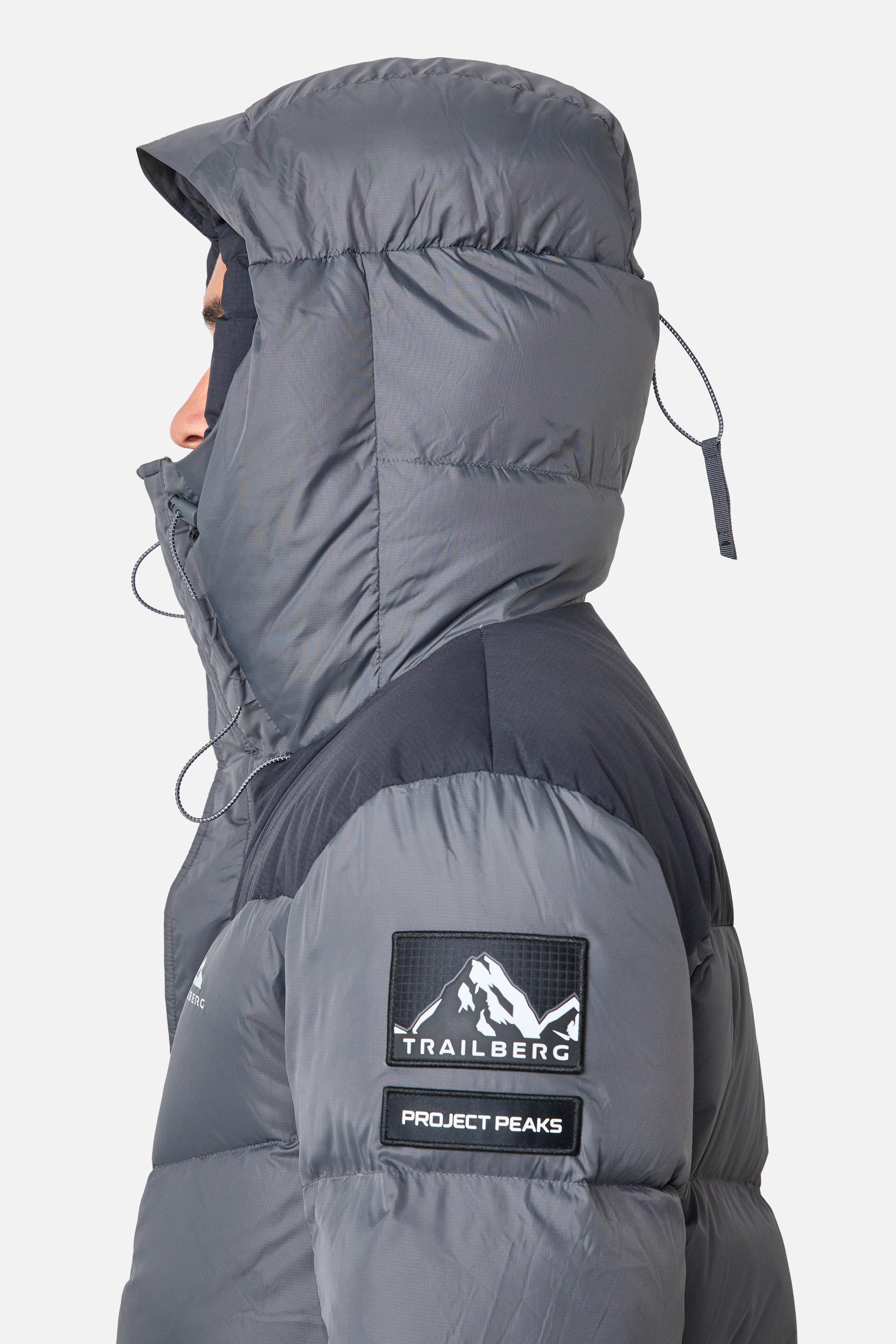 Everest 600F Down Jacket - Volcano Grey/Black
