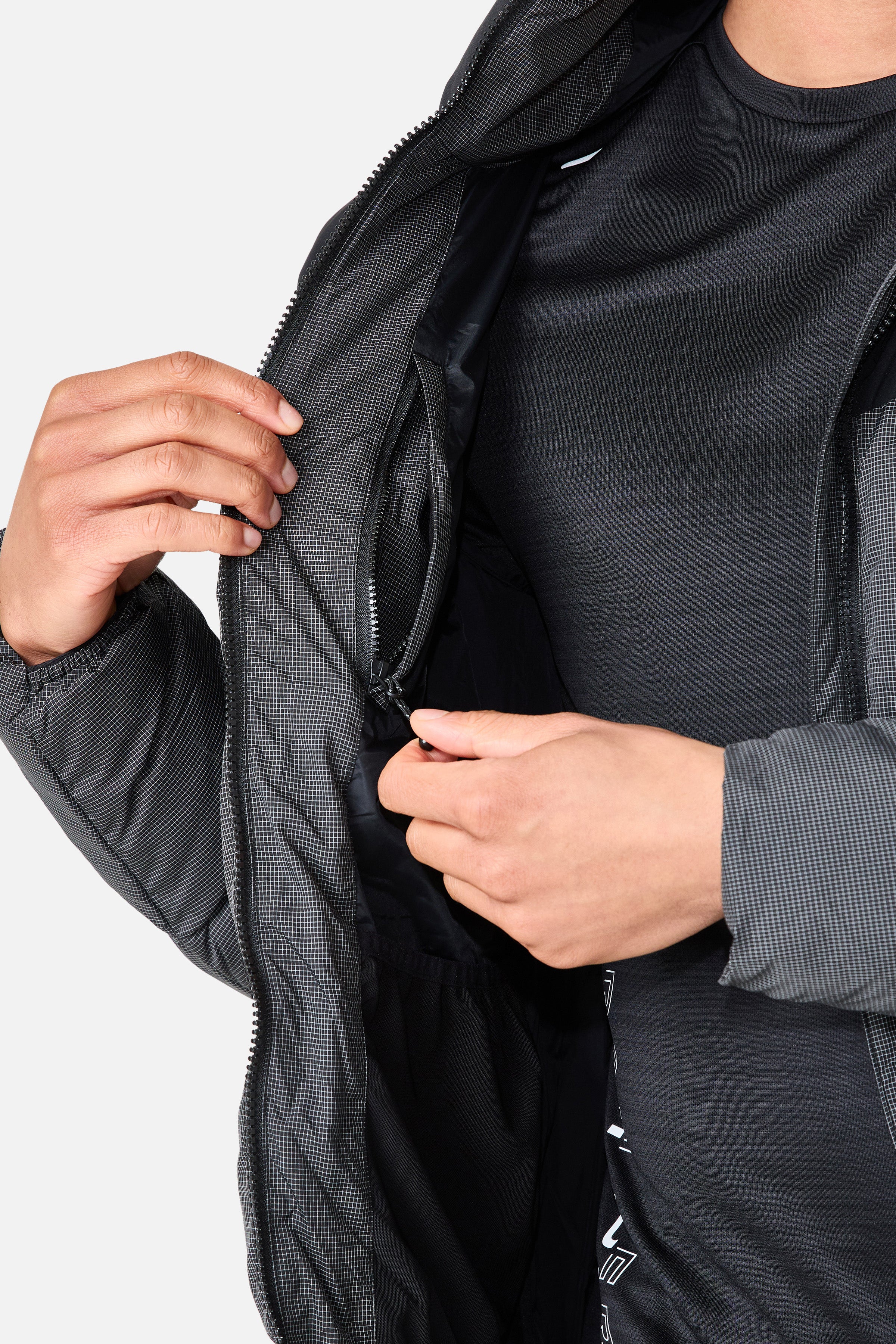 Pegasus Grid Insulated Jacket - Black